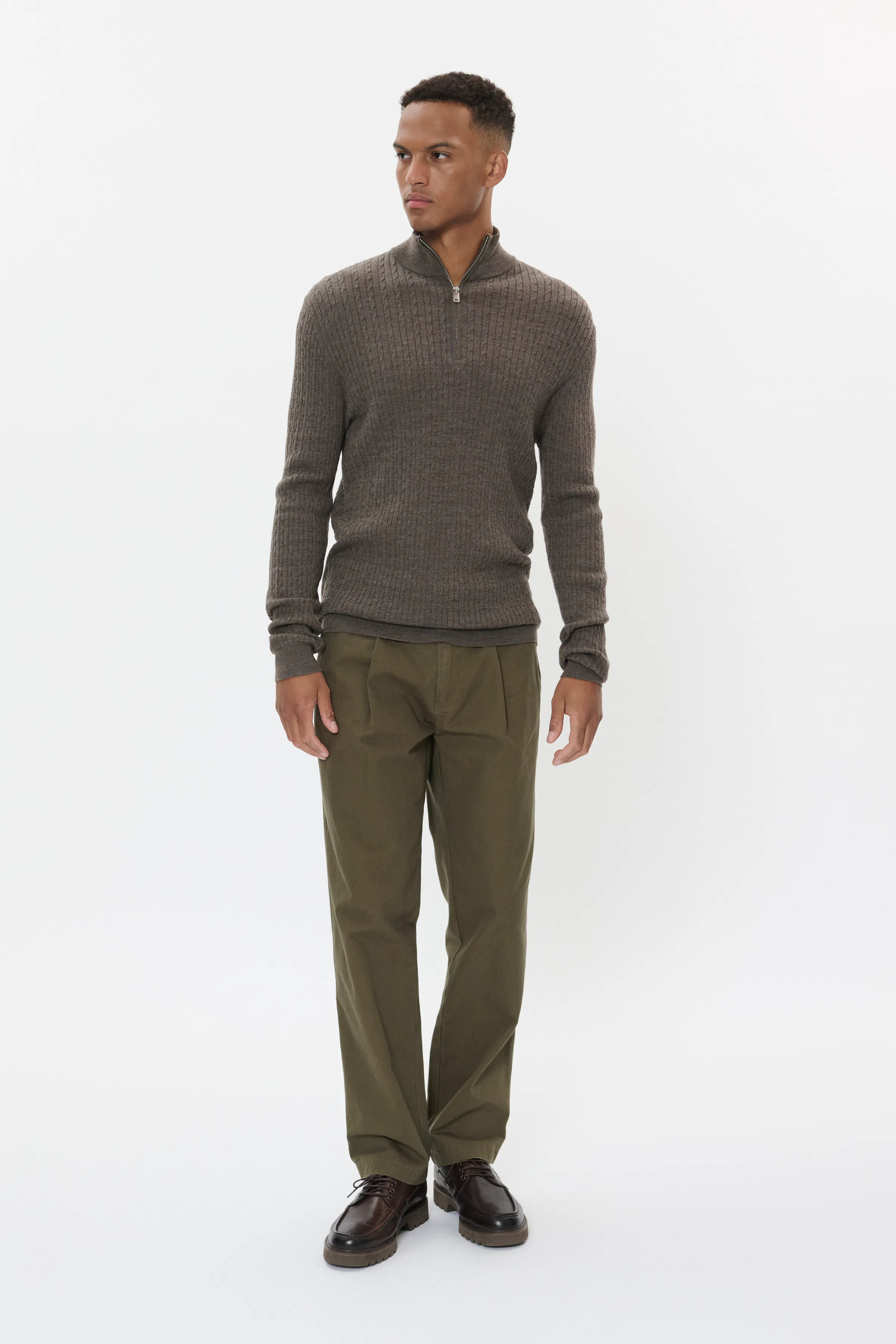 MAmason Merino Pullover LOOKBOOK FRONT 30207108-1908201