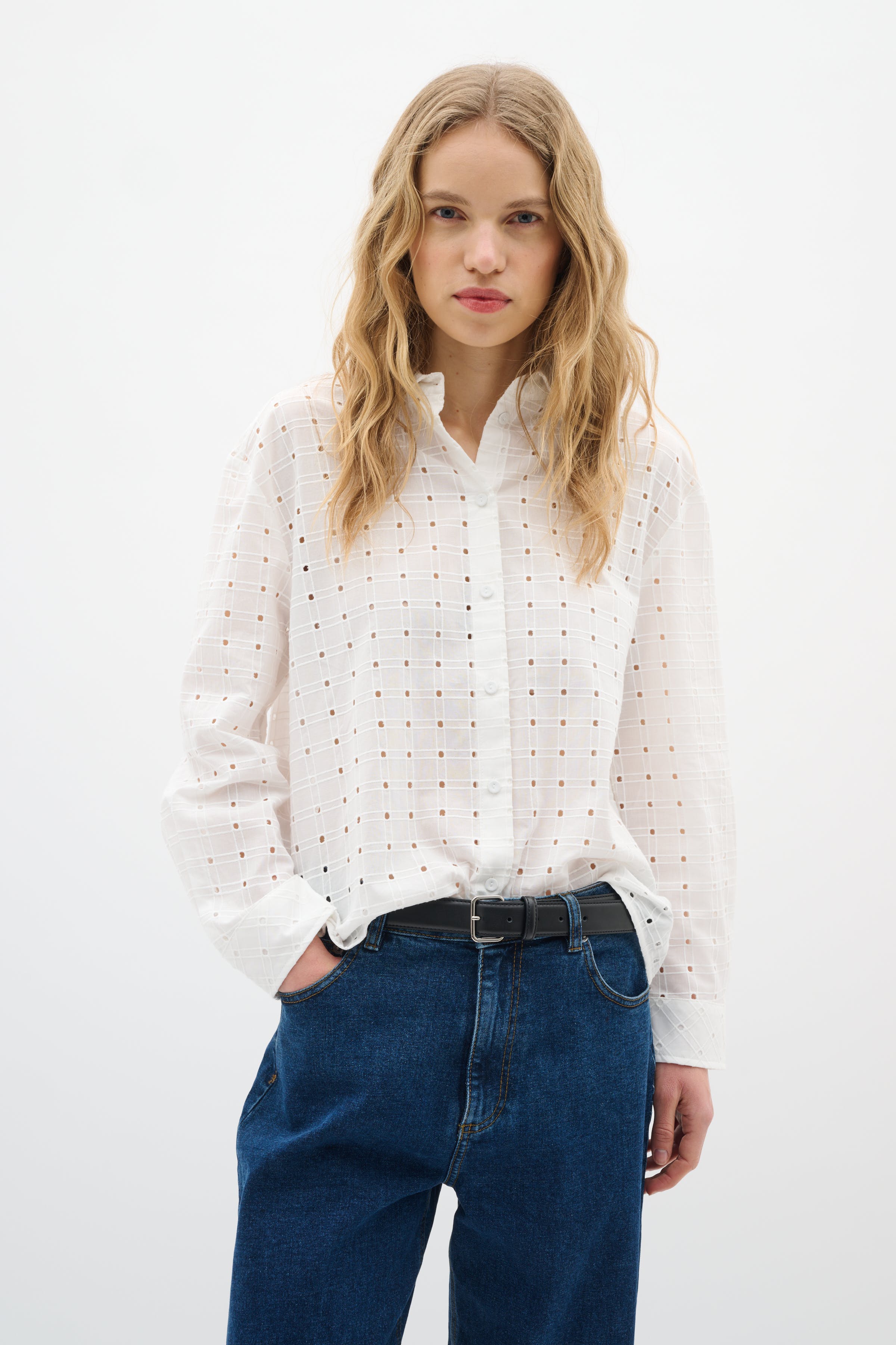 DagmarIW Overhemd LOOKBOOK FRONT 30110788-300001