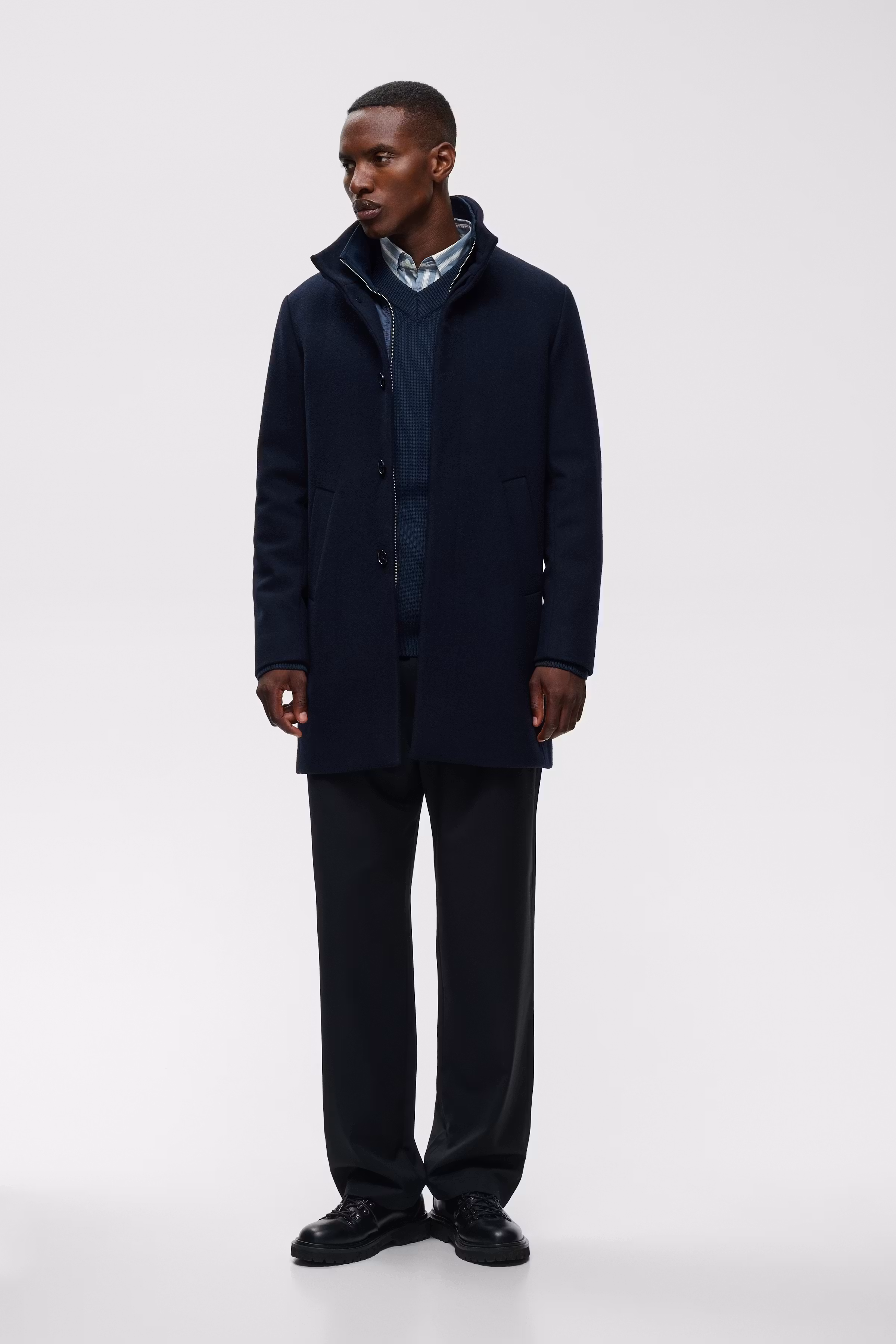 Harvey Wollen Jas LOOKBOOK FRONT 30203845-194011