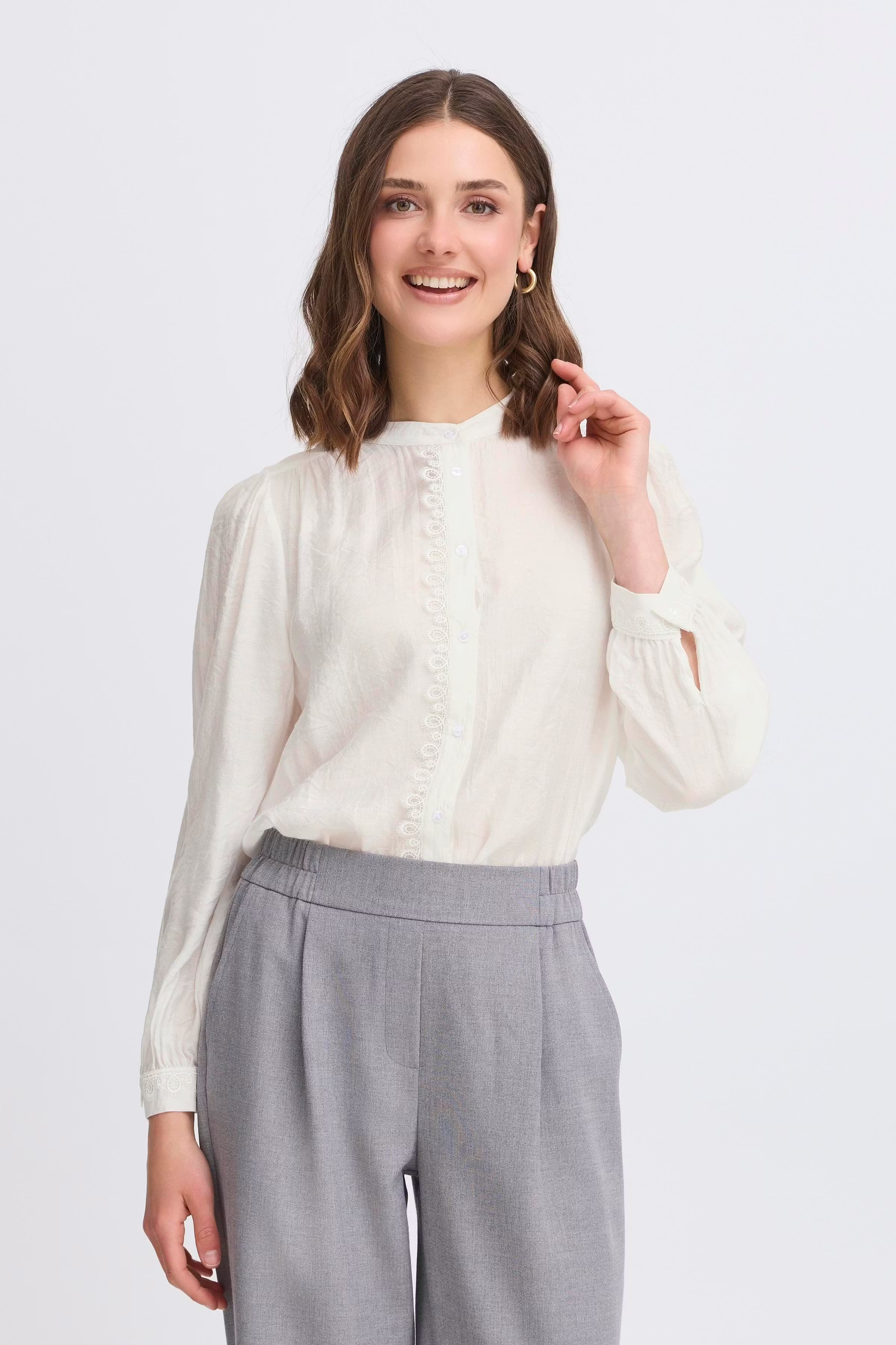 FRBLONDIE Skjorte LOOKBOOK FRONT 20616003-110701