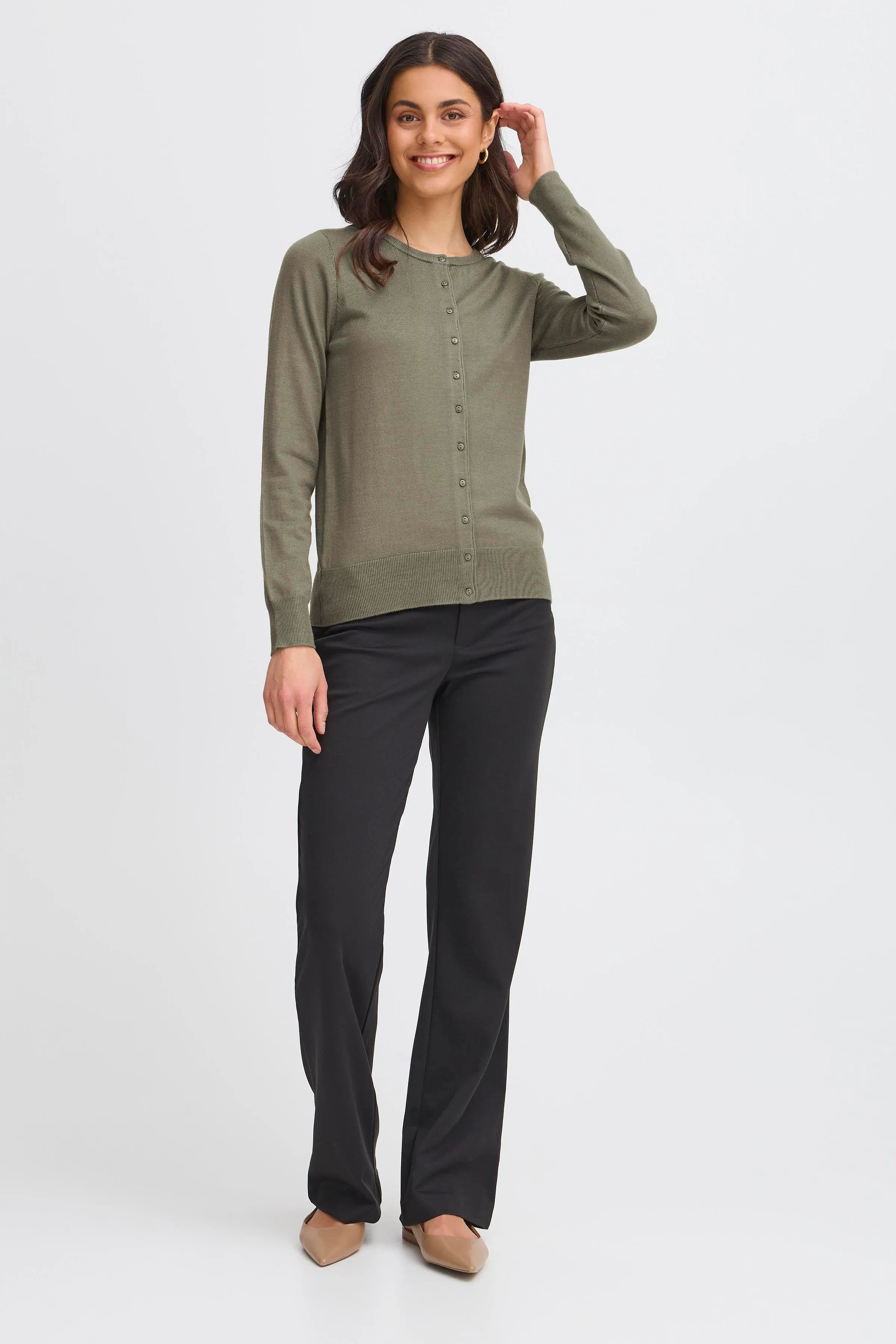 FRZubasic Cardigan LOOKBOOK FRONT 20604187-180515