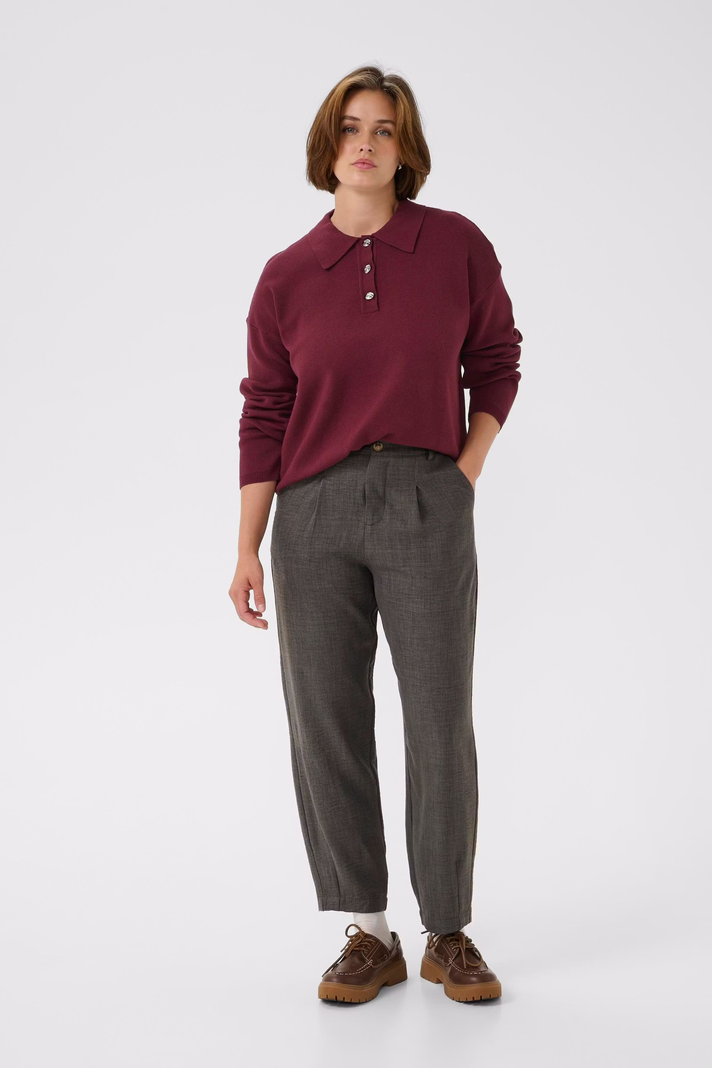 BPlucia Poloshirt LOOKBOOK FRONT 40200037-191528