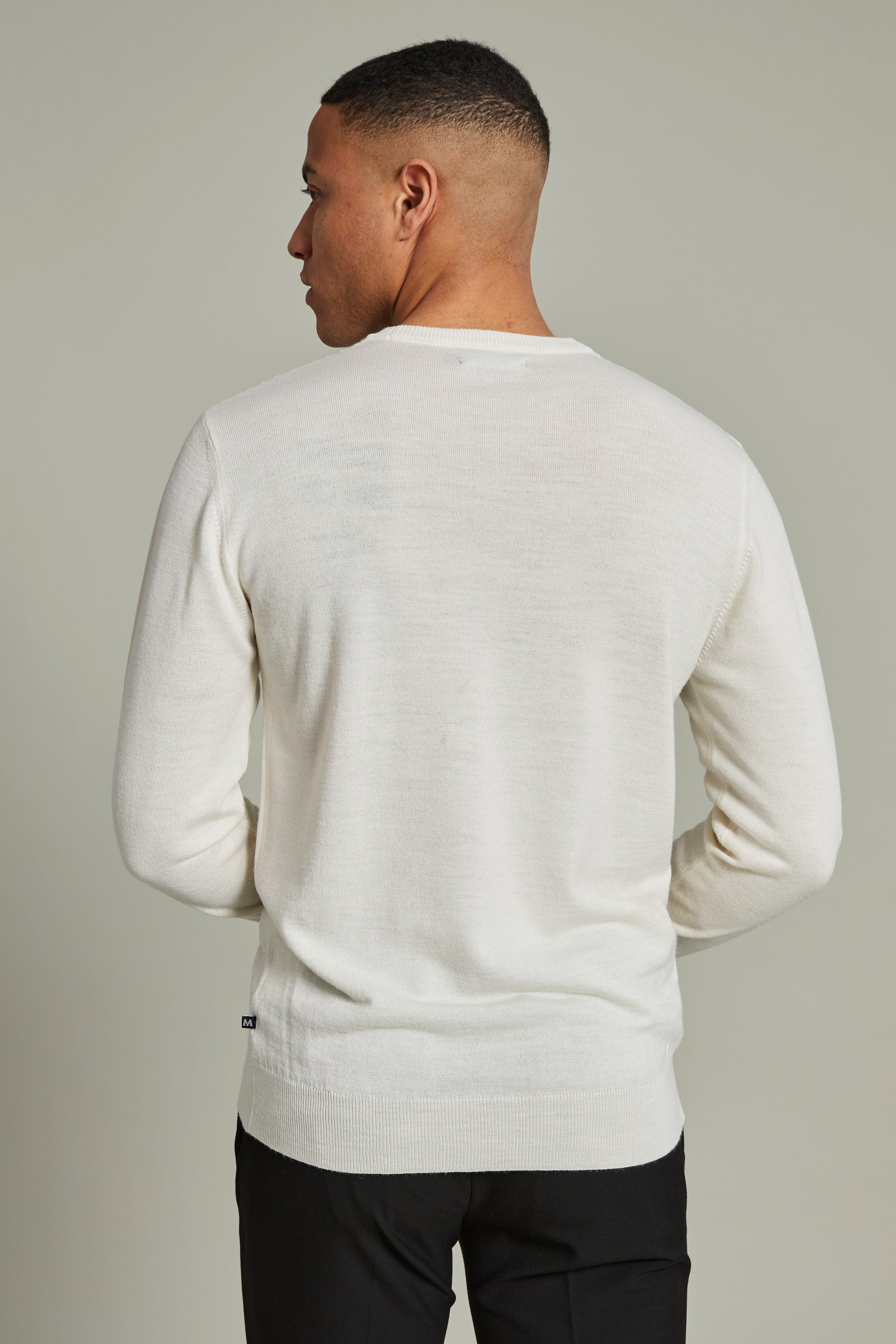 MAleon Knitted Genser LOOKBOOK BACK 30204881-1101041