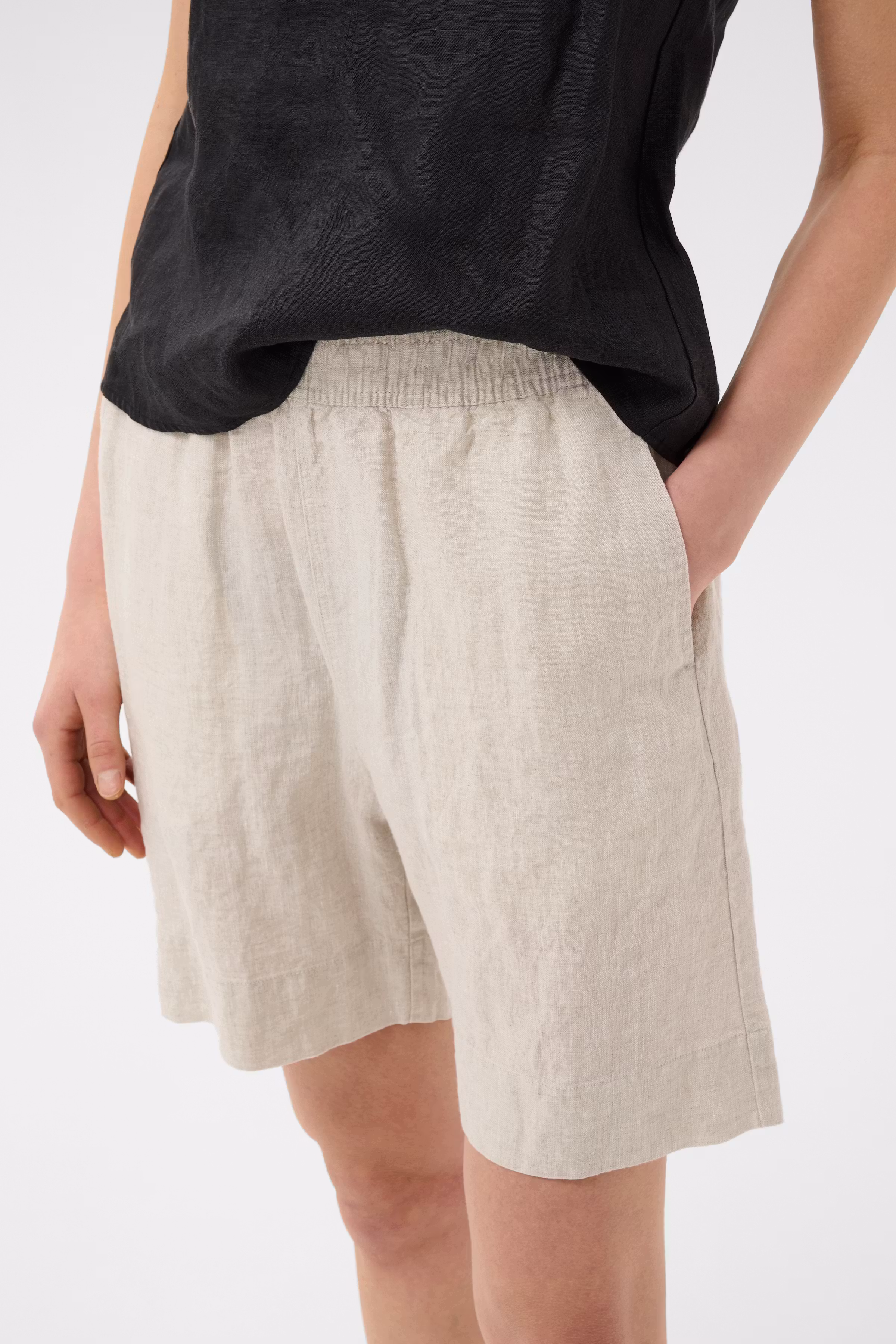 ELINORIW Linnen Shorts LOOKBOOK DETAIL 30112545-300597