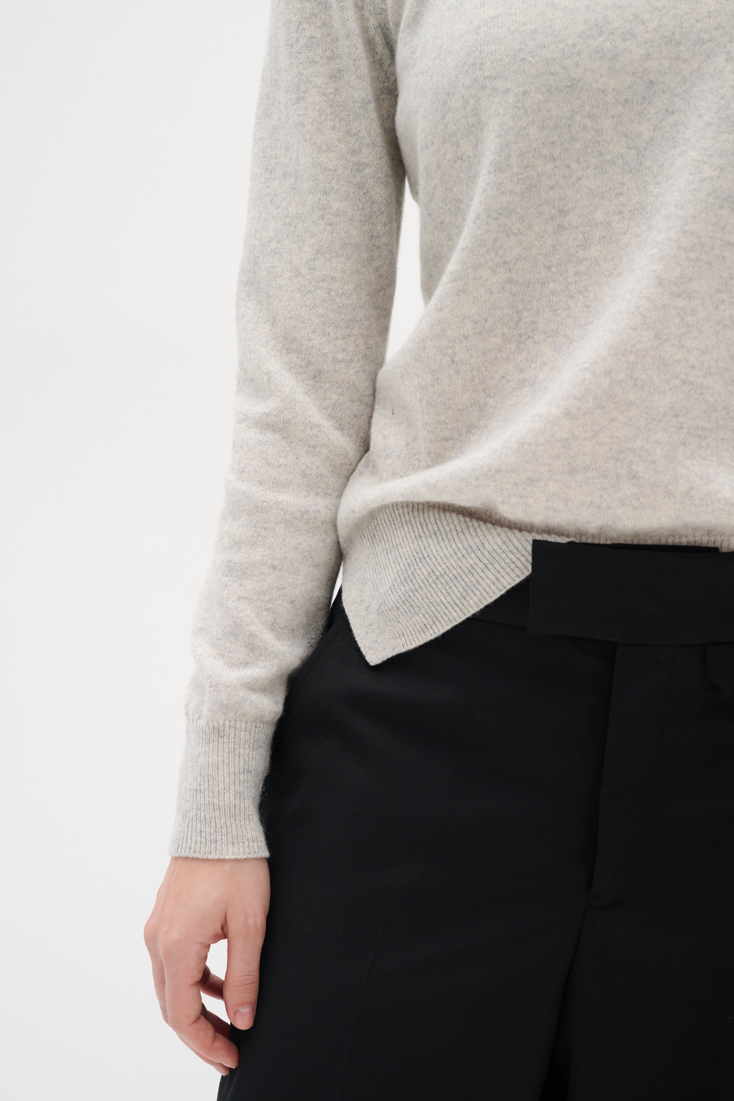 LukkaIW Crew-neck  Kashmir Pullover LOOKBOOK DETAIL 30107629-10045