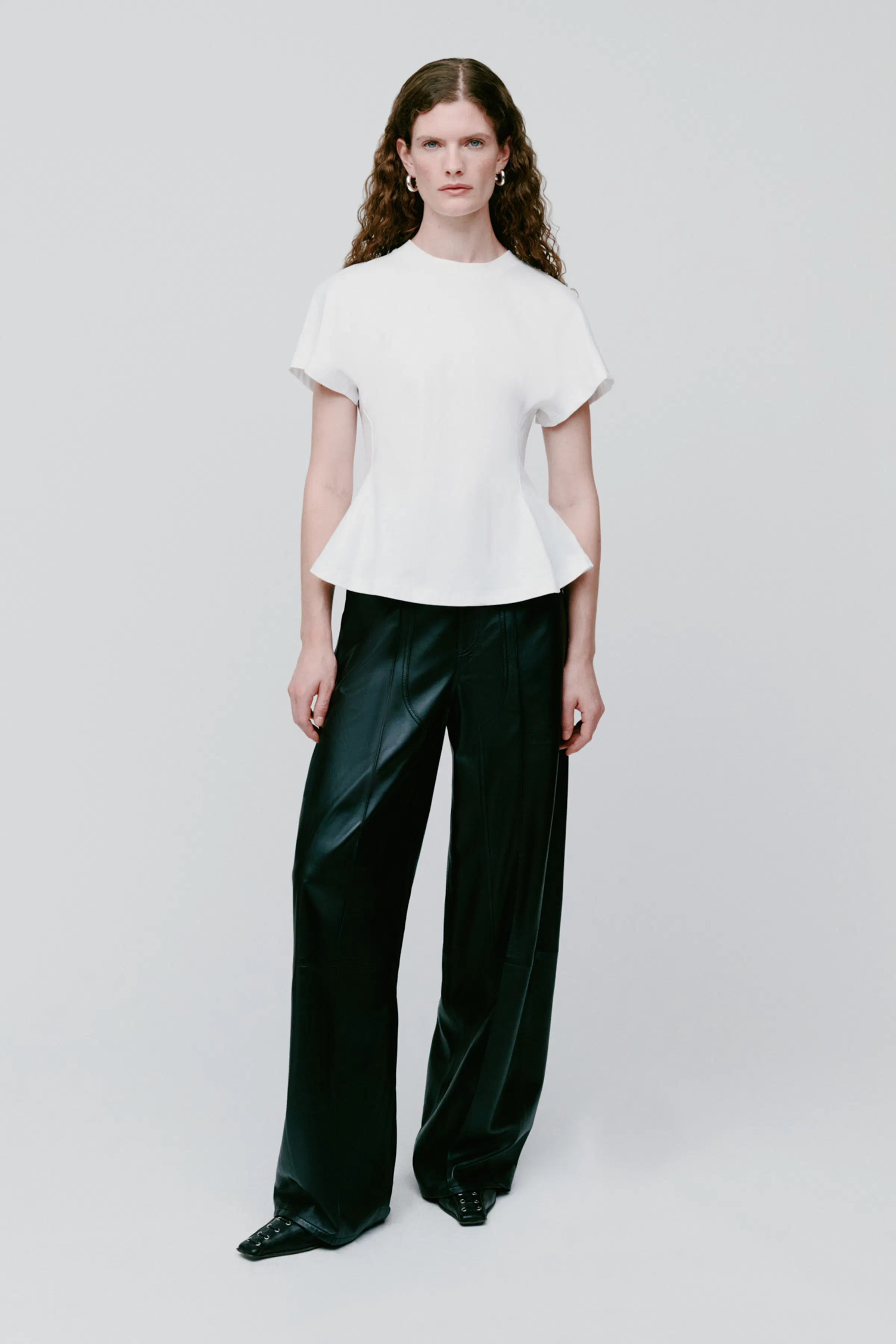 FERNANDA T-shirt LOOKBOOK FRONT 30600582-WH001