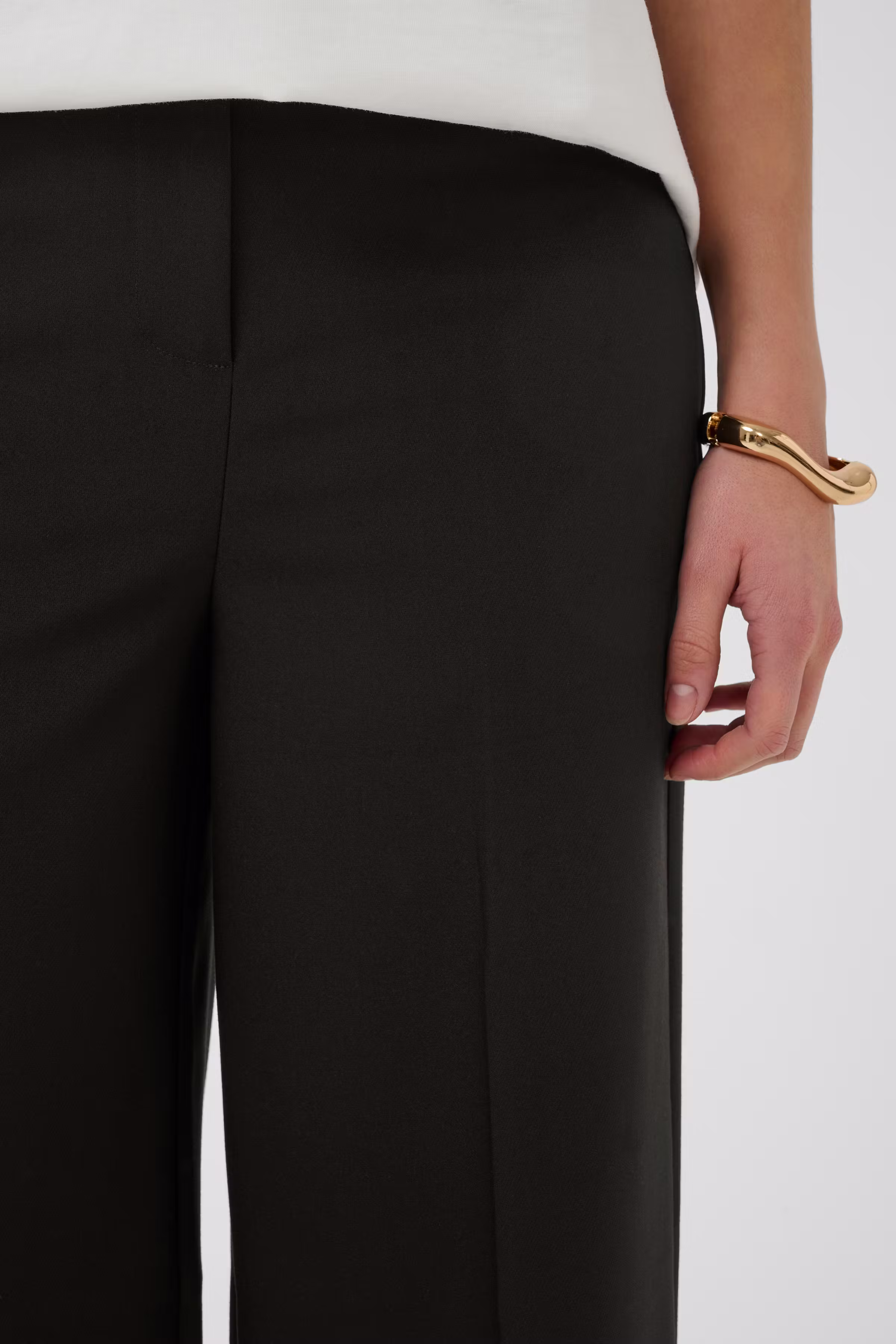 SLCorinne Wide Trousers LOOKBOOK FRONT 30407228-40050