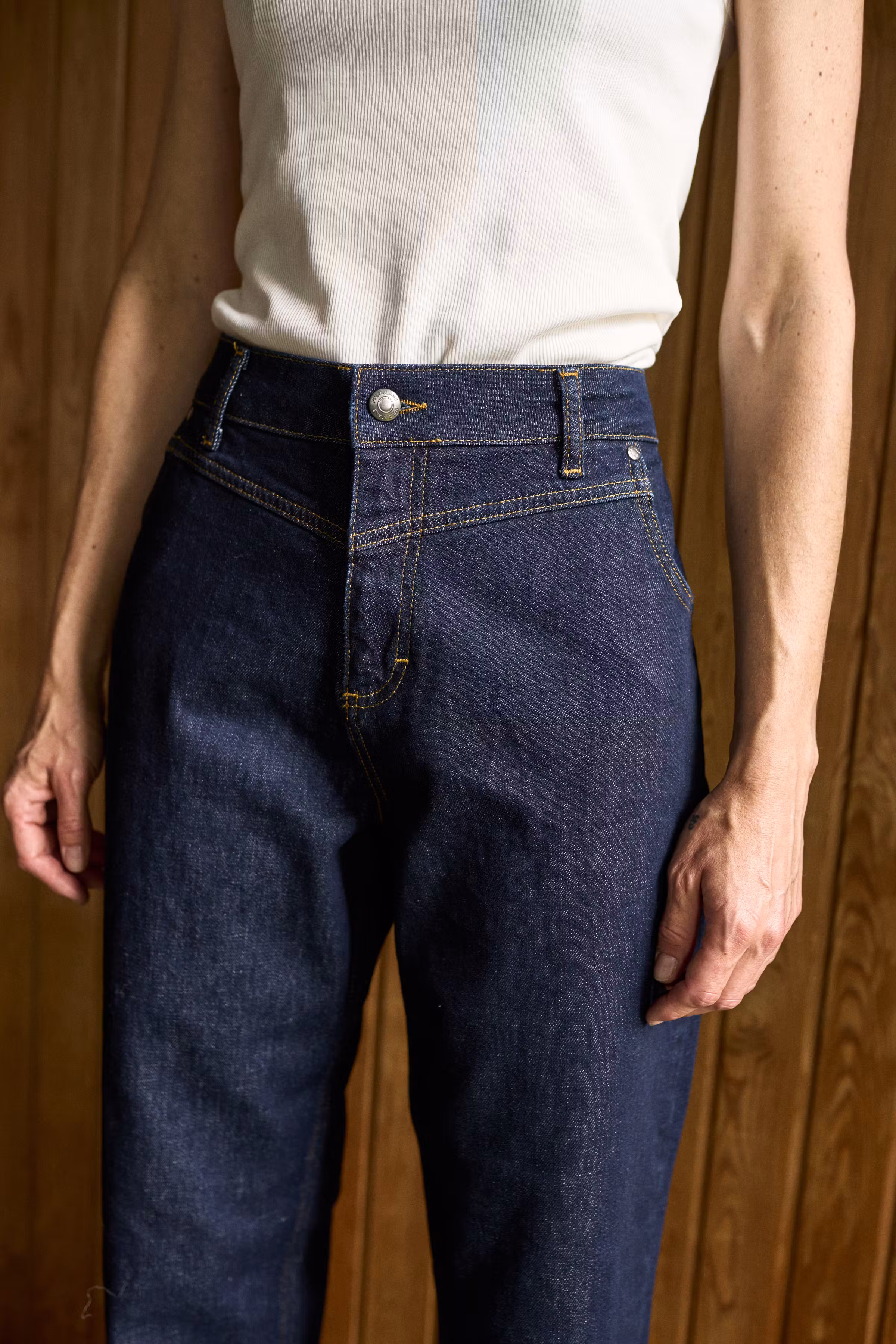 PZLIRA UHW Jeans Tapered Leg LOCATION NONE 50209032-202124
