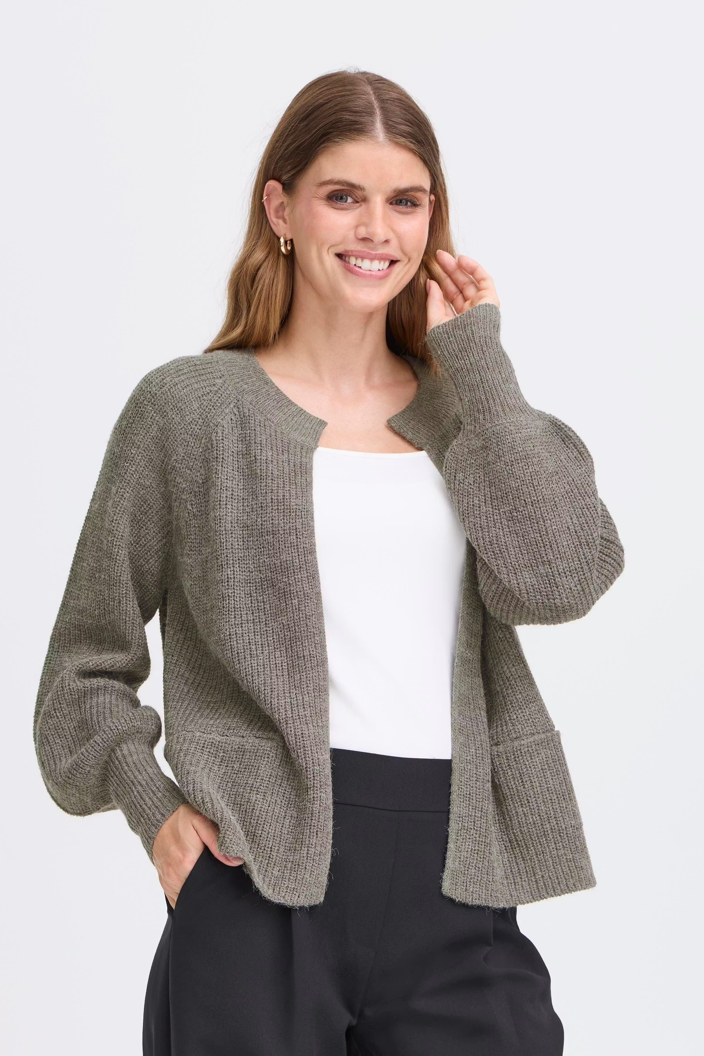 FRERETTA Cardigan LOOKBOOK FRONT 20614468-1805151