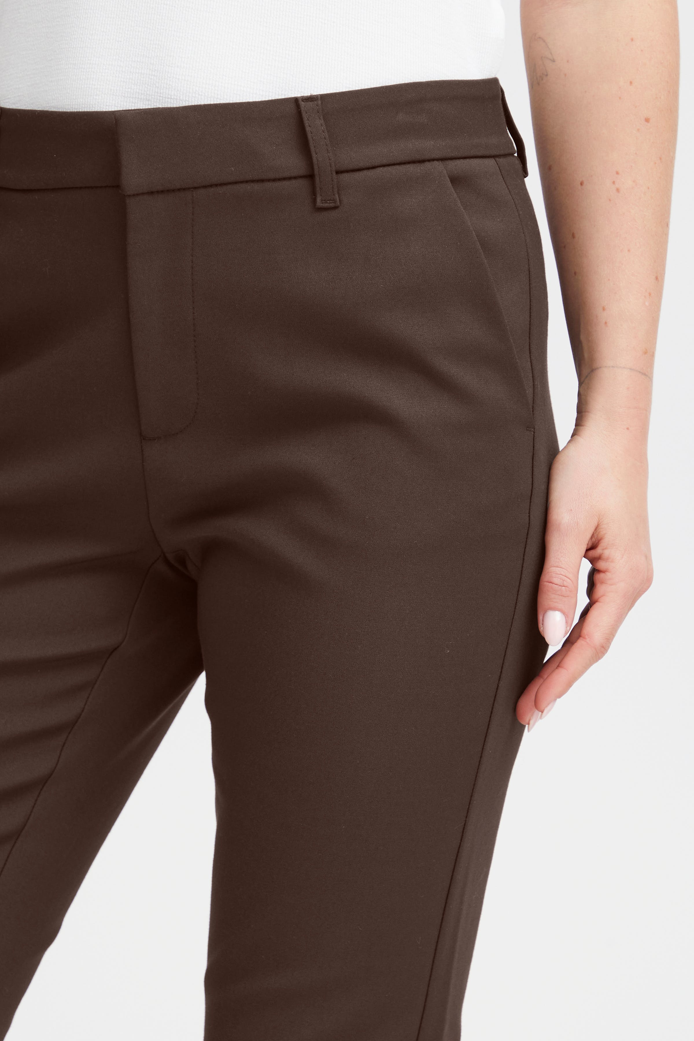 PZBINDY High Waist Bootcut Leg Bukser LOOKBOOK DETAIL 50207207-191016