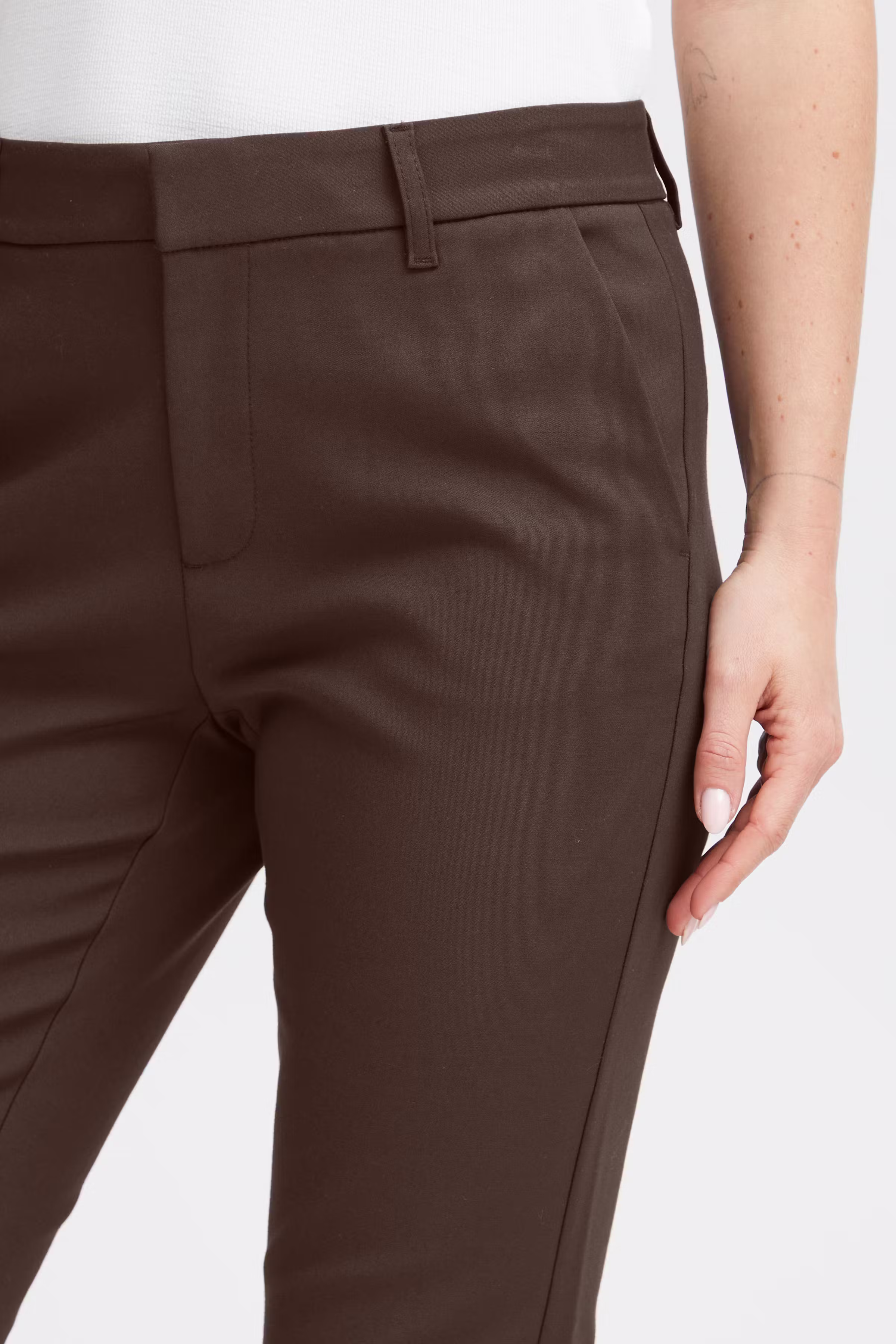 PZBINDY High Waist Bootcut Leg Bukser LOOKBOOK DETAIL 50207207-191016