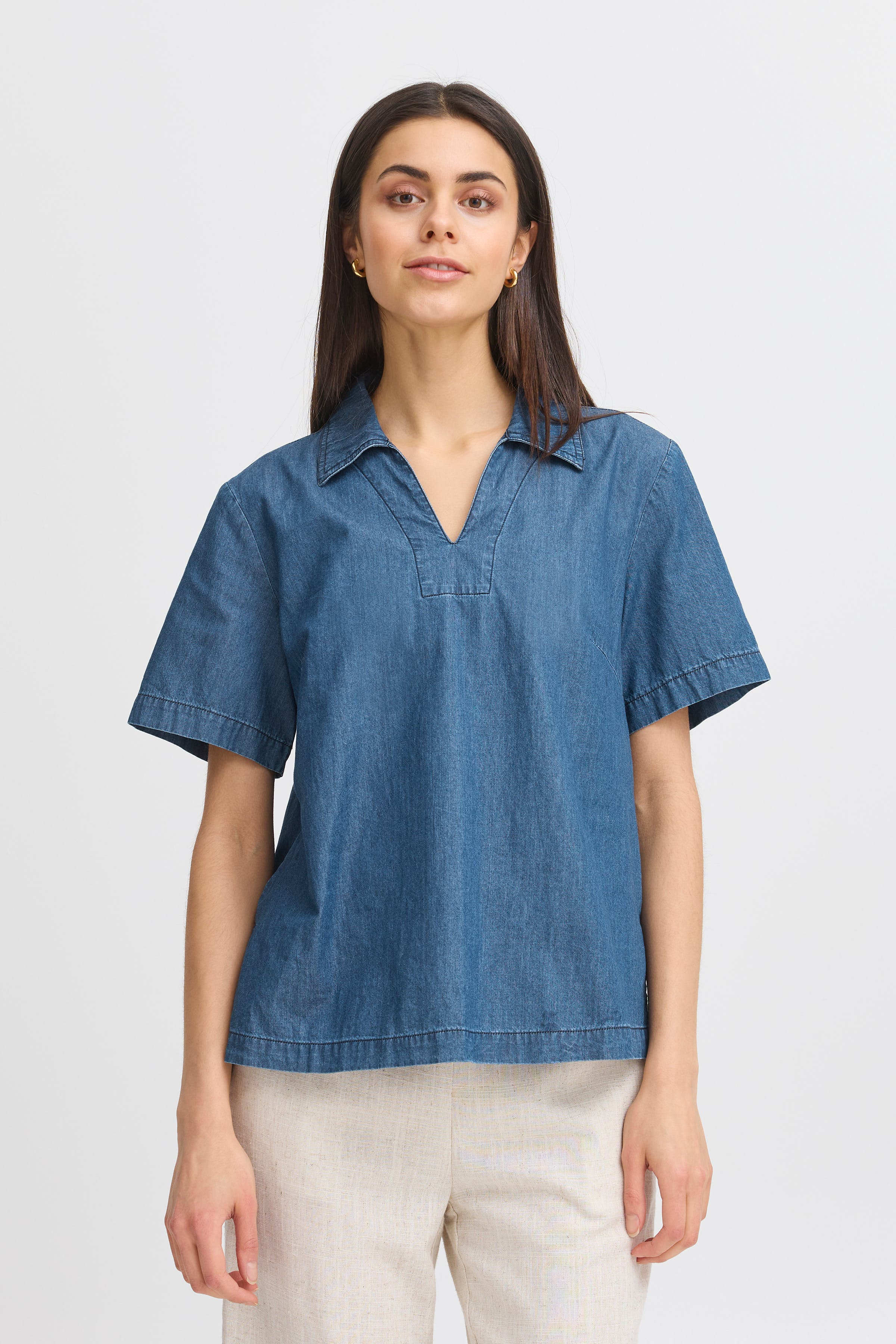 FRKINDRA Overhemd LOOKBOOK FRONT 20615749-200077