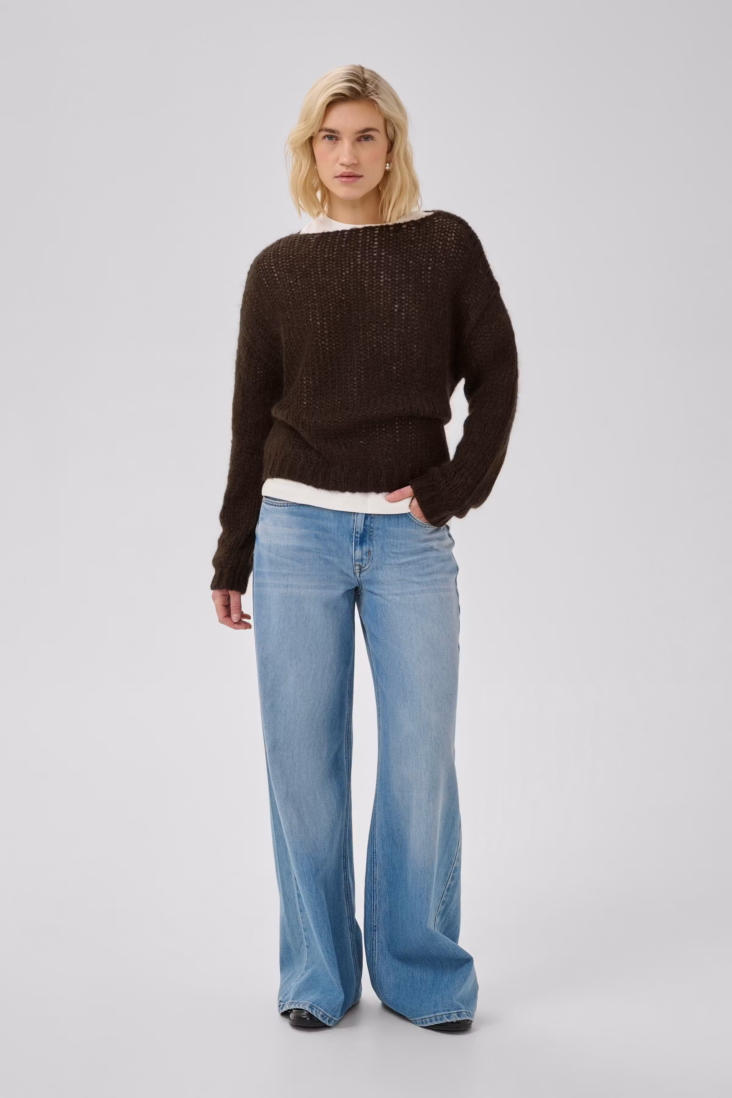 MWNima Gebreide trui LOOKBOOK FRONT 10705646-109828