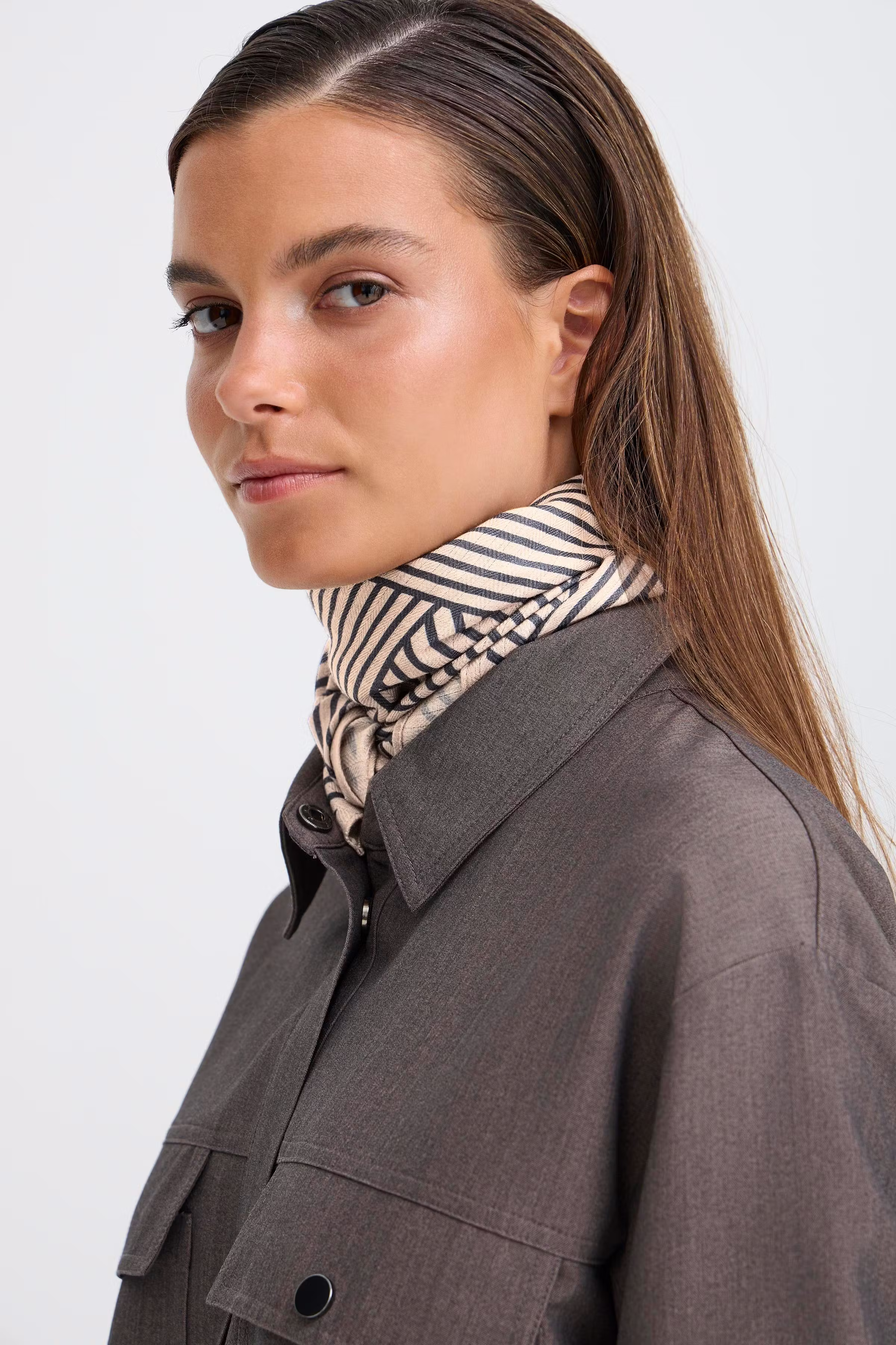 BYWICLY Tørklæde LOOKBOOK FRONT 20817255-200453