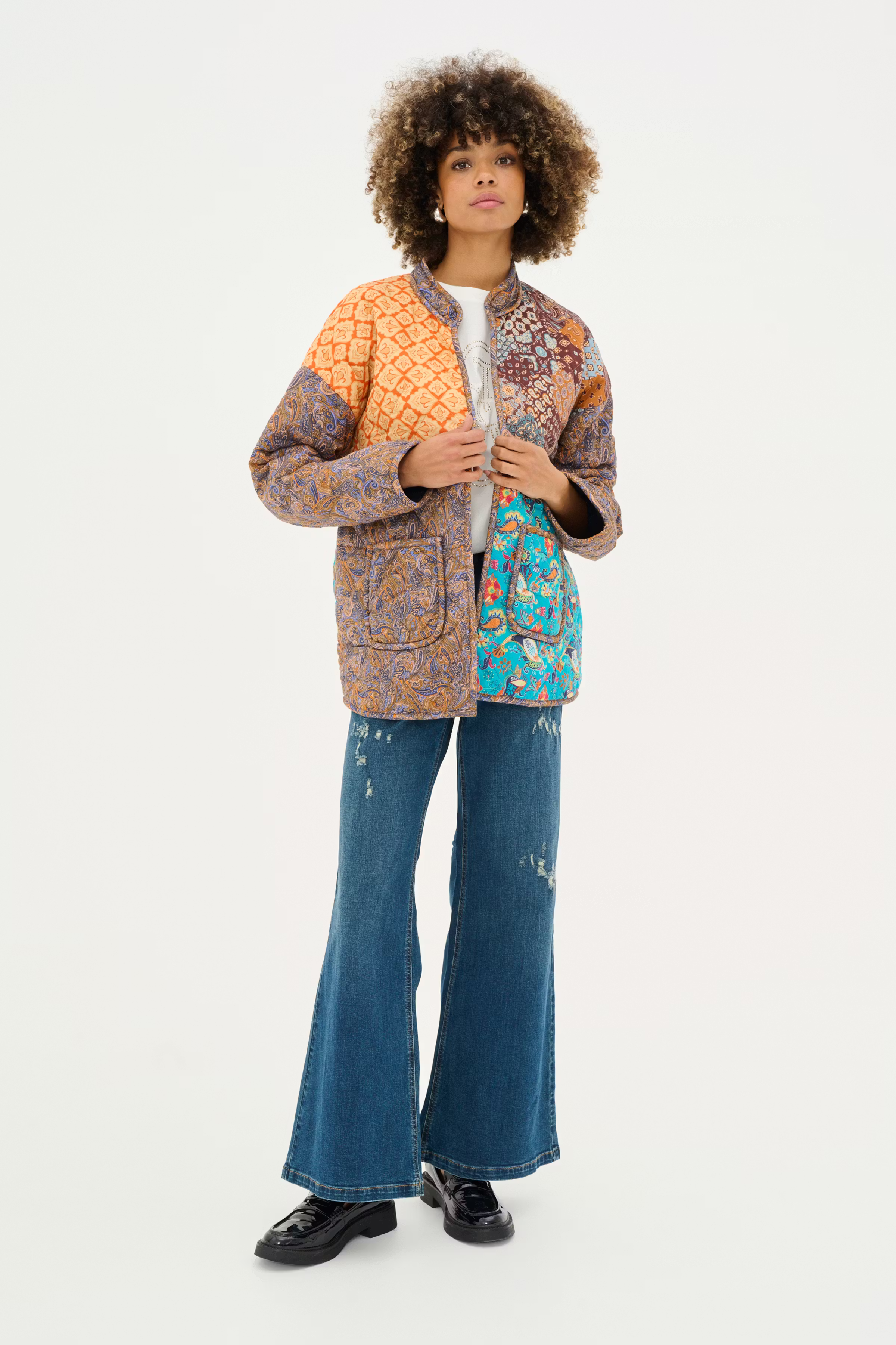 CUemilia Quilted Jacket LOOKBOOK FRONT 50111448-107043