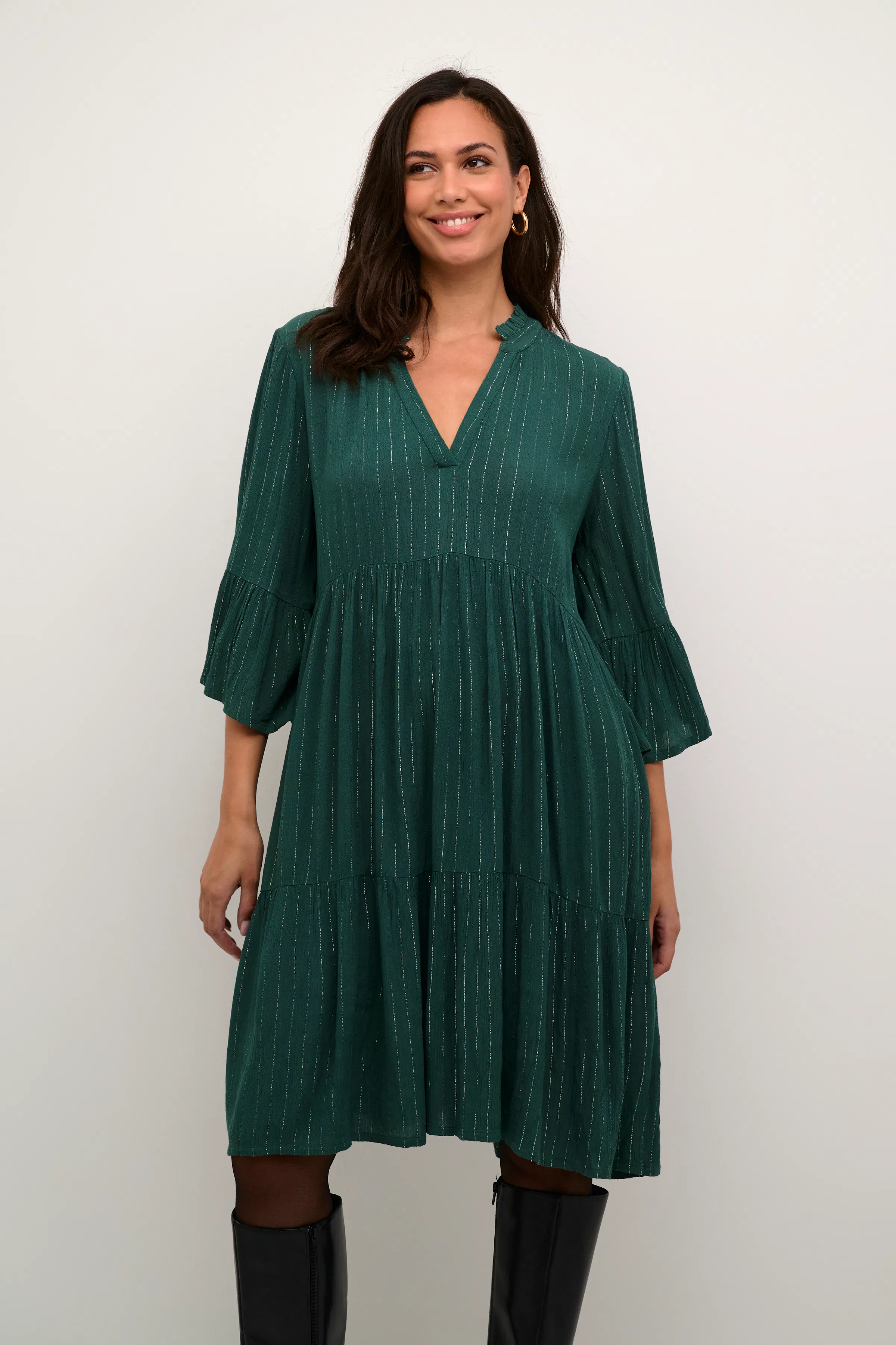 KAliv Glimmerkjole LOOKBOOK FRONT 10552164-185913