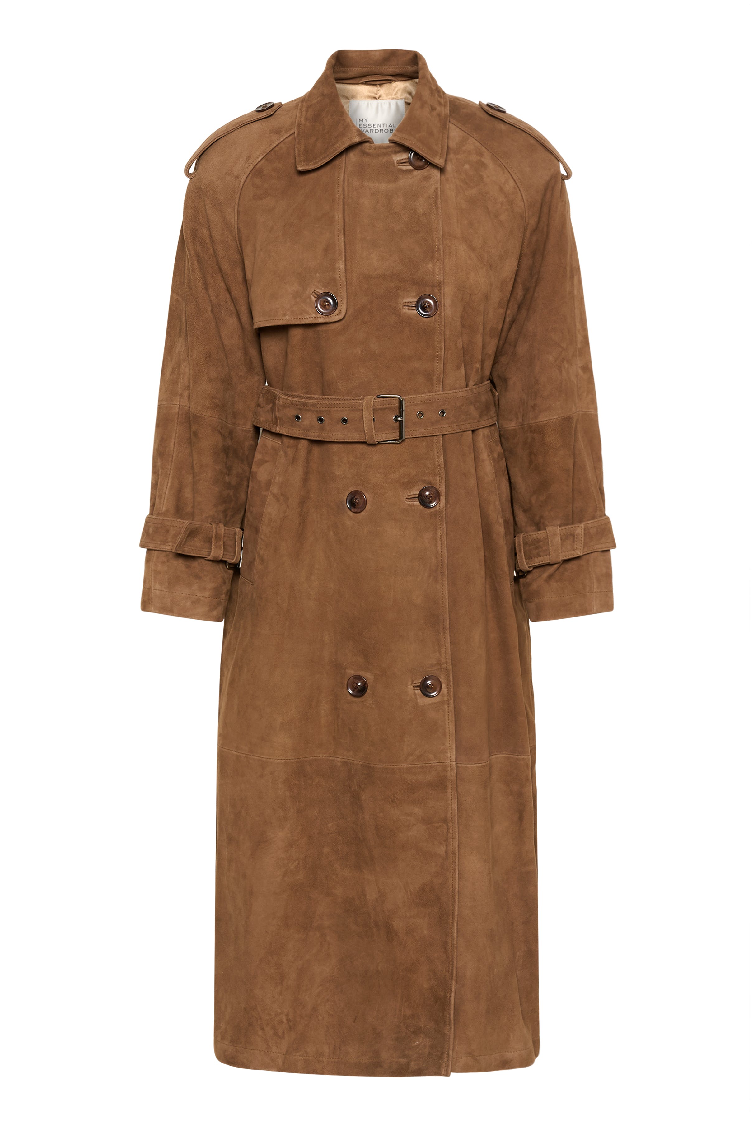 TaraMW Suède trenchcoat PACK FRONT 10704830-190840