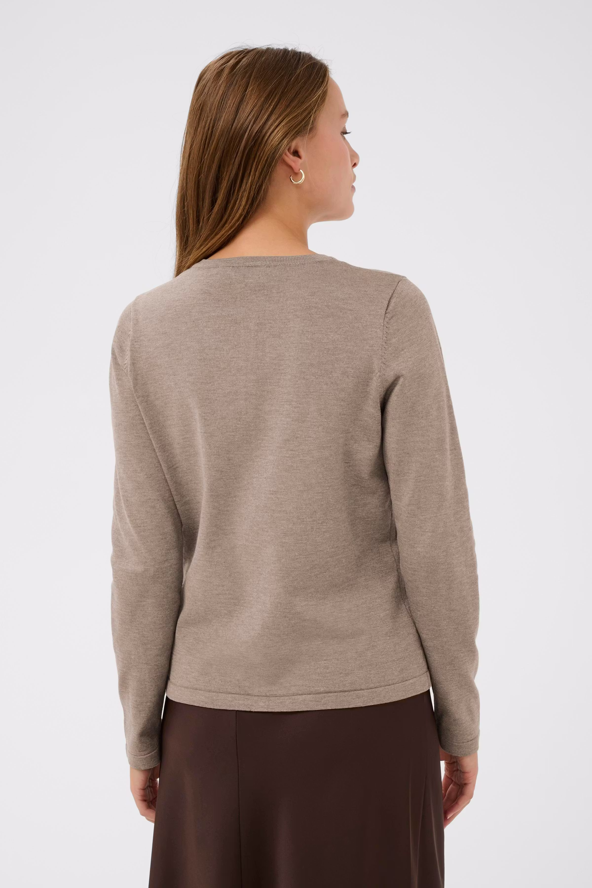 MilaSZ R-Neck Cardigan LOOKBOOK BACK 30500005-1614061