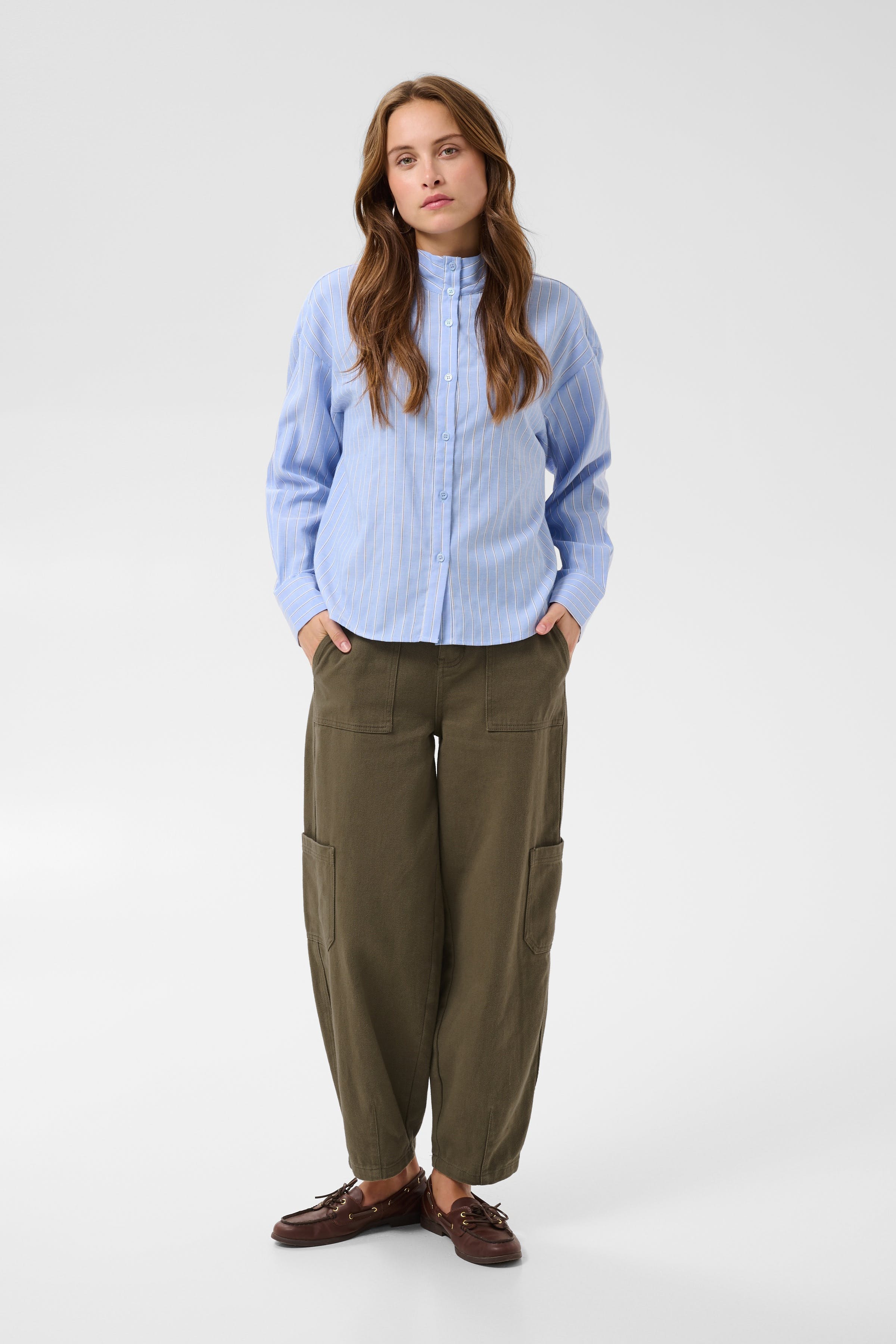 KAlilana Cargo Trousers LOOKBOOK FRONT 10513244-170517