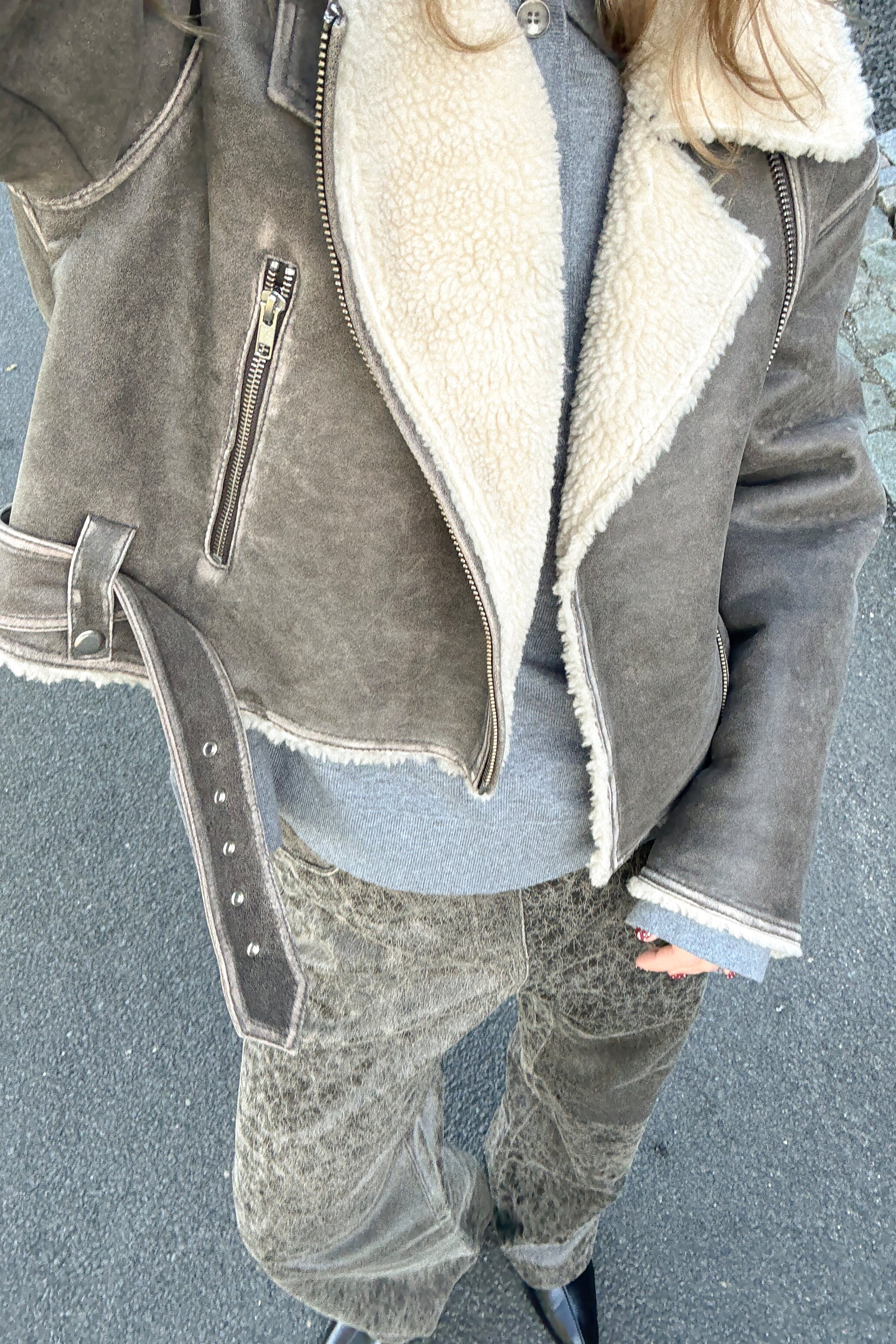 SLFiorella Læderjakke LOCATION NONE 30408556-304157