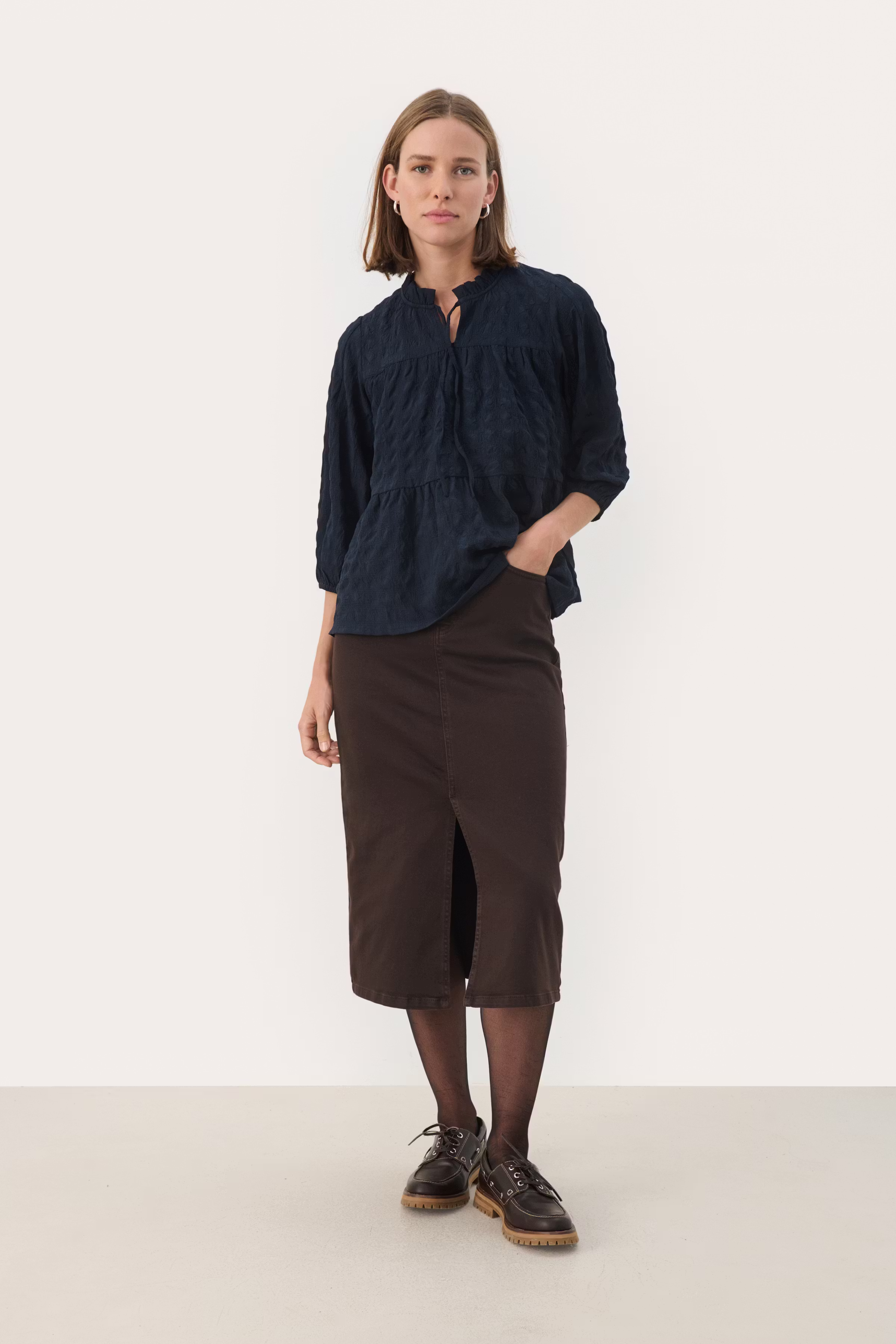 GimaliePW Bluse LOOKBOOK FRONT 30309591-194109