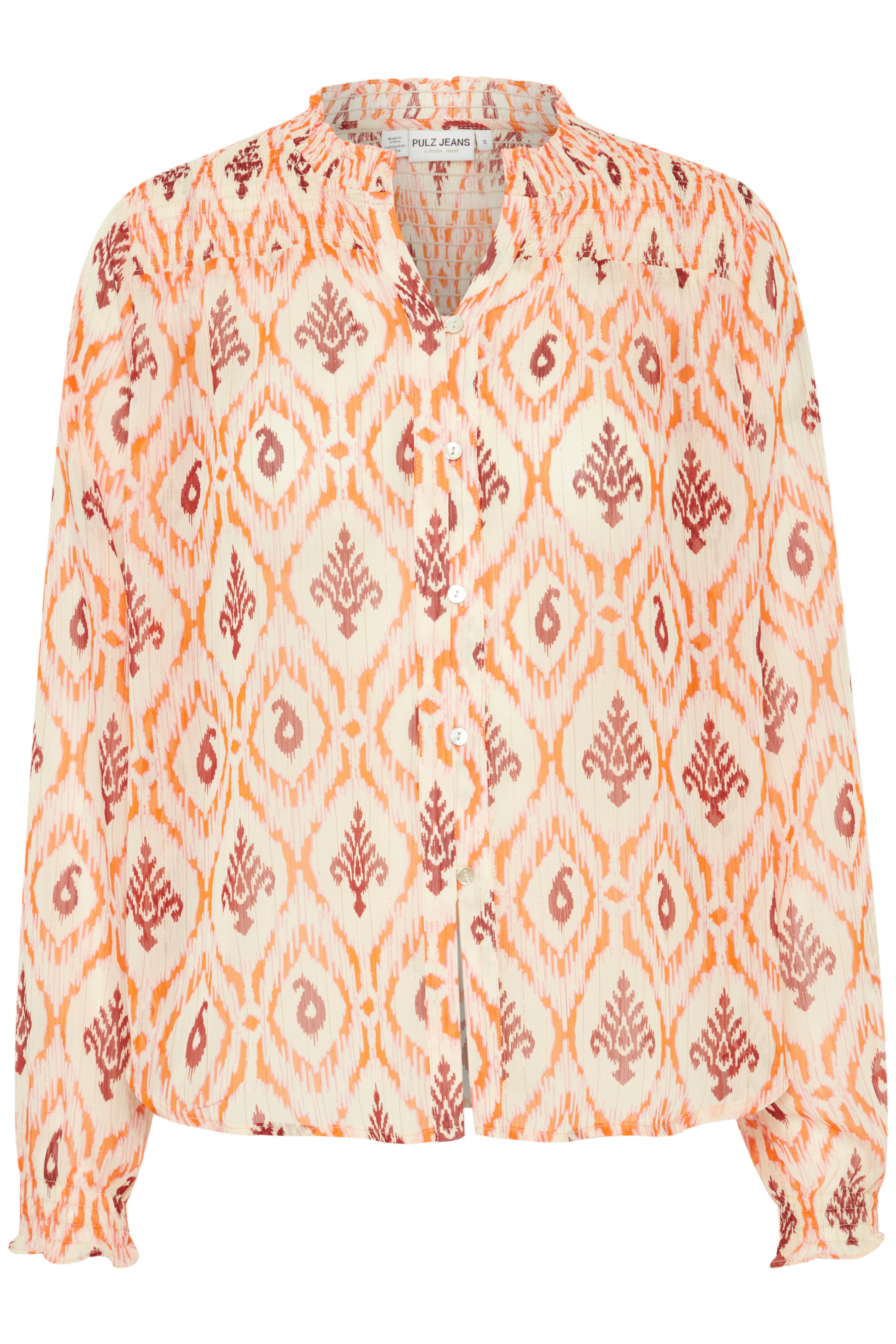 PXSAGA Blouse PACK FRONT 50208575-200143