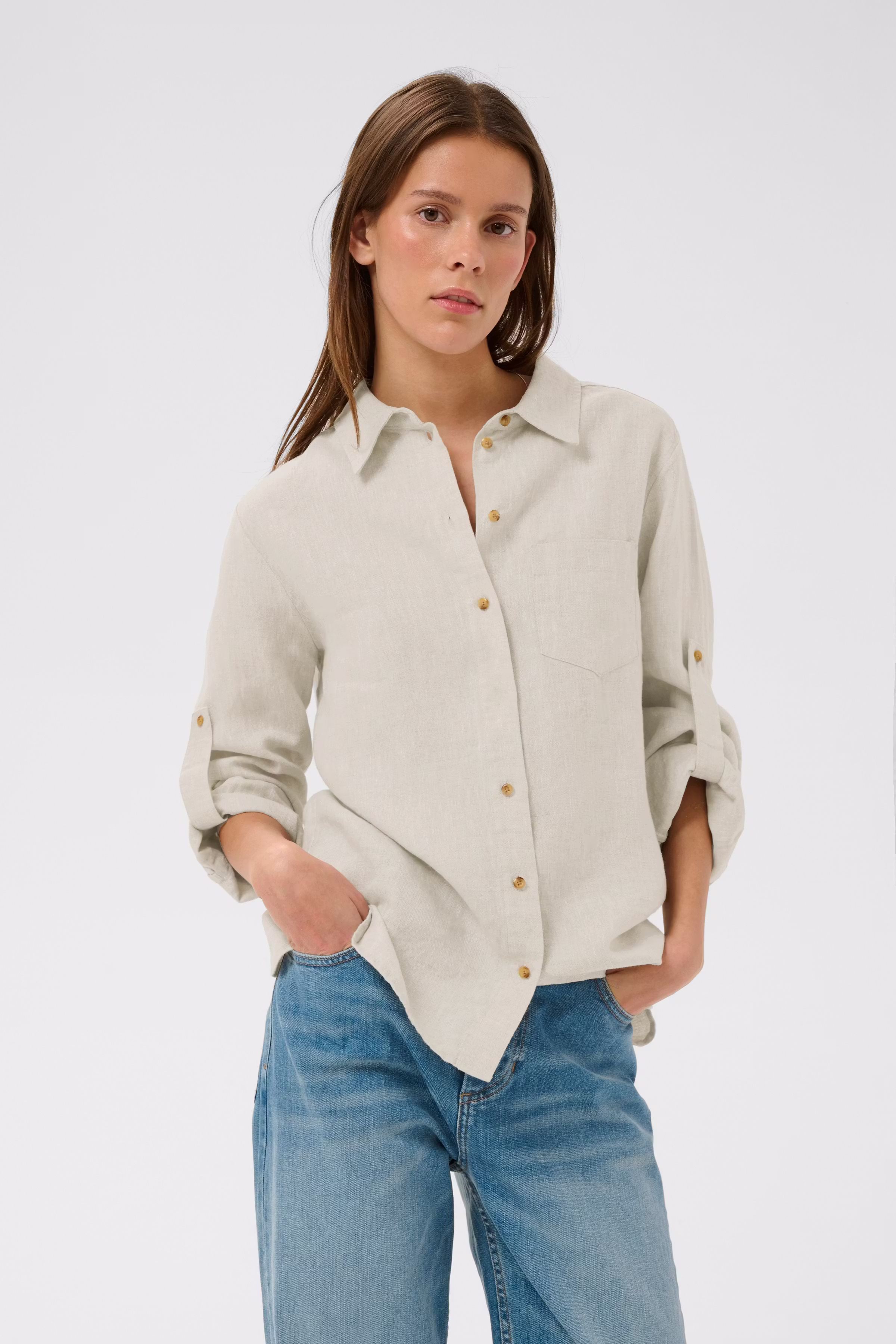 DILANAIW Classic Overhemd LOOKBOOK FRONT 30112333-1108091