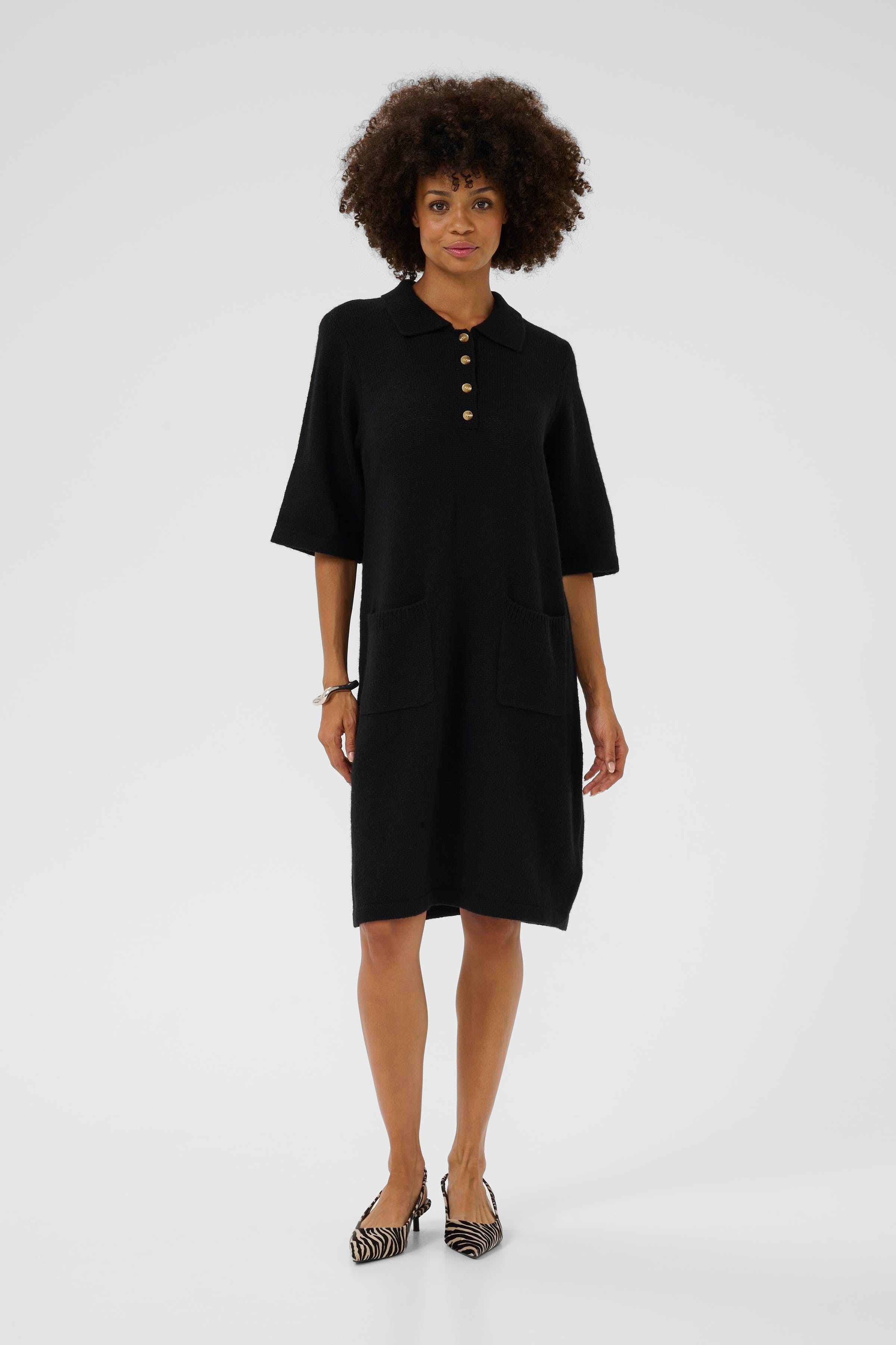 CUasima Knitted wool dress LOOKBOOK FRONT 50112446-500012