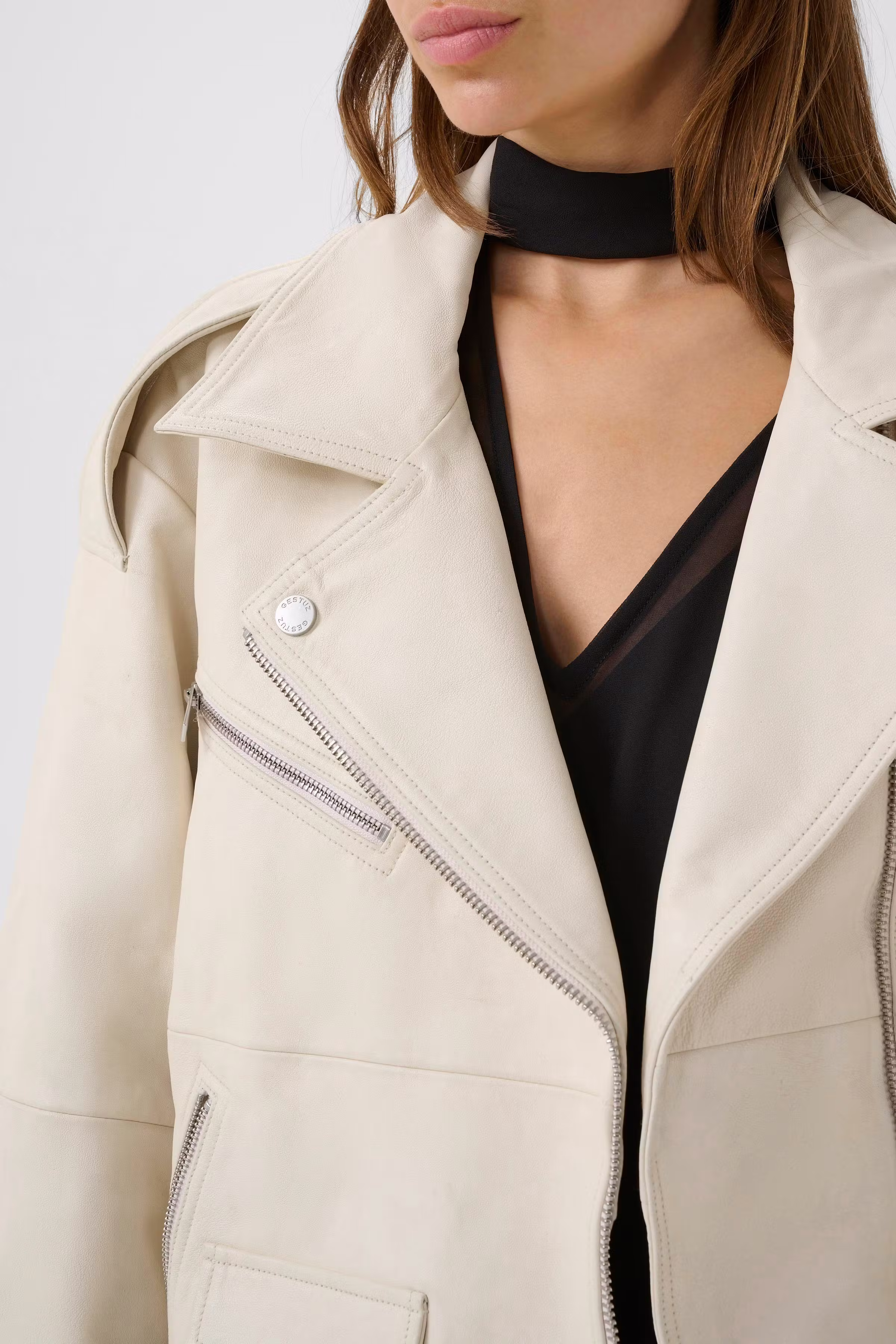 GZvida Leren jack LOOKBOOK DETAIL 10910820-130905