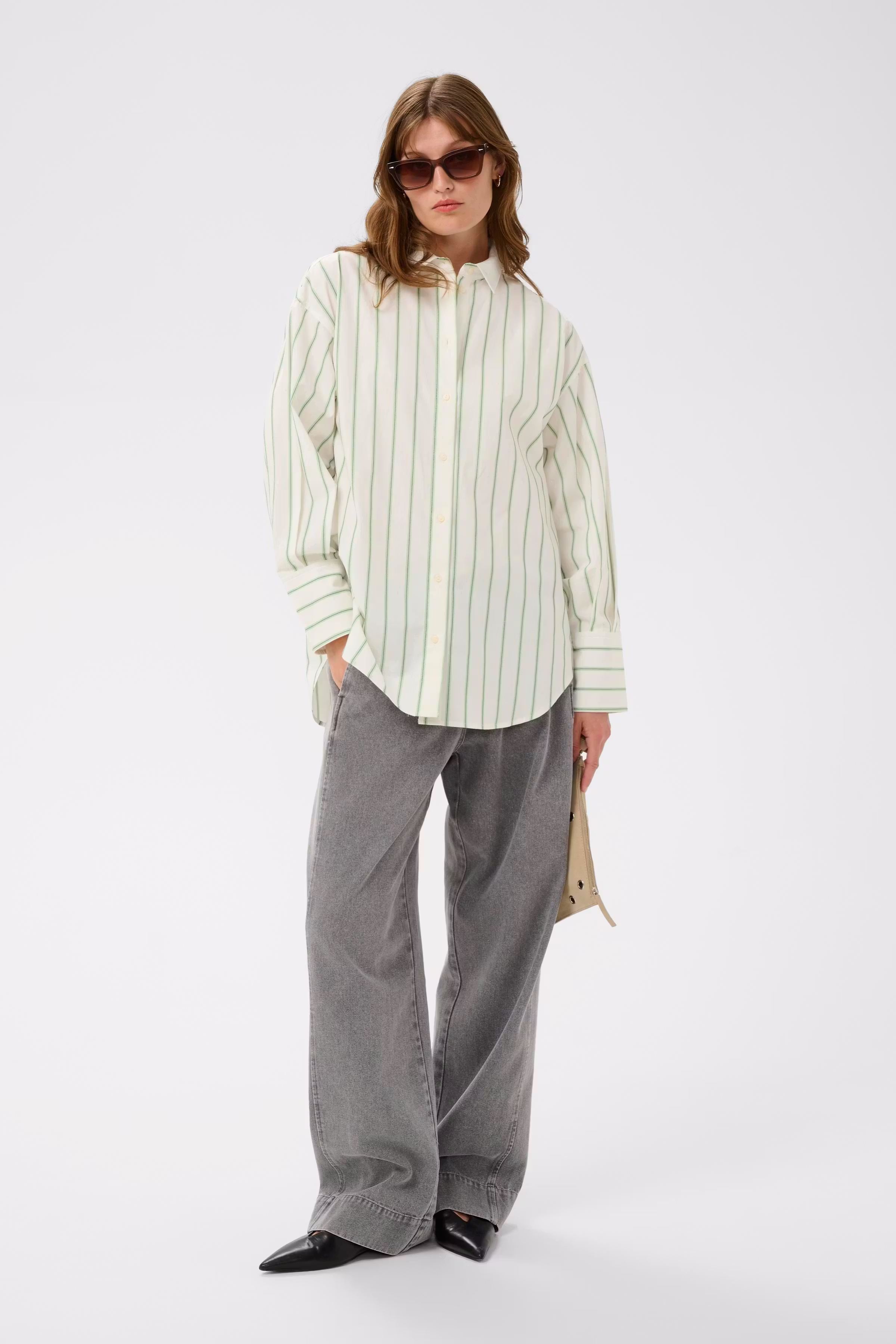 SLNoelle Skjorta LOOKBOOK FRONT 30409039-304698