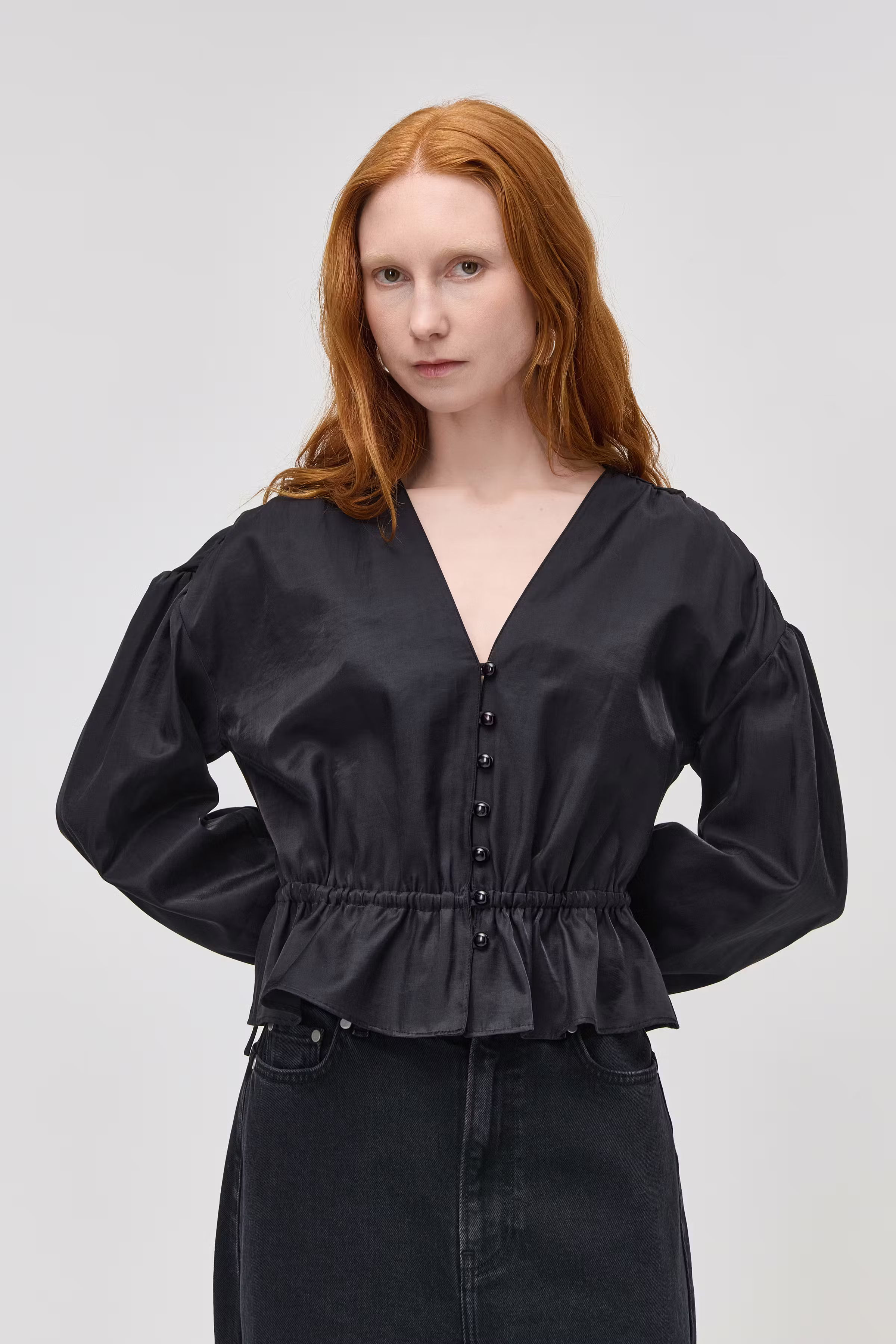 EBELE Bluse LOOKBOOK FRONT 30600585-BK999