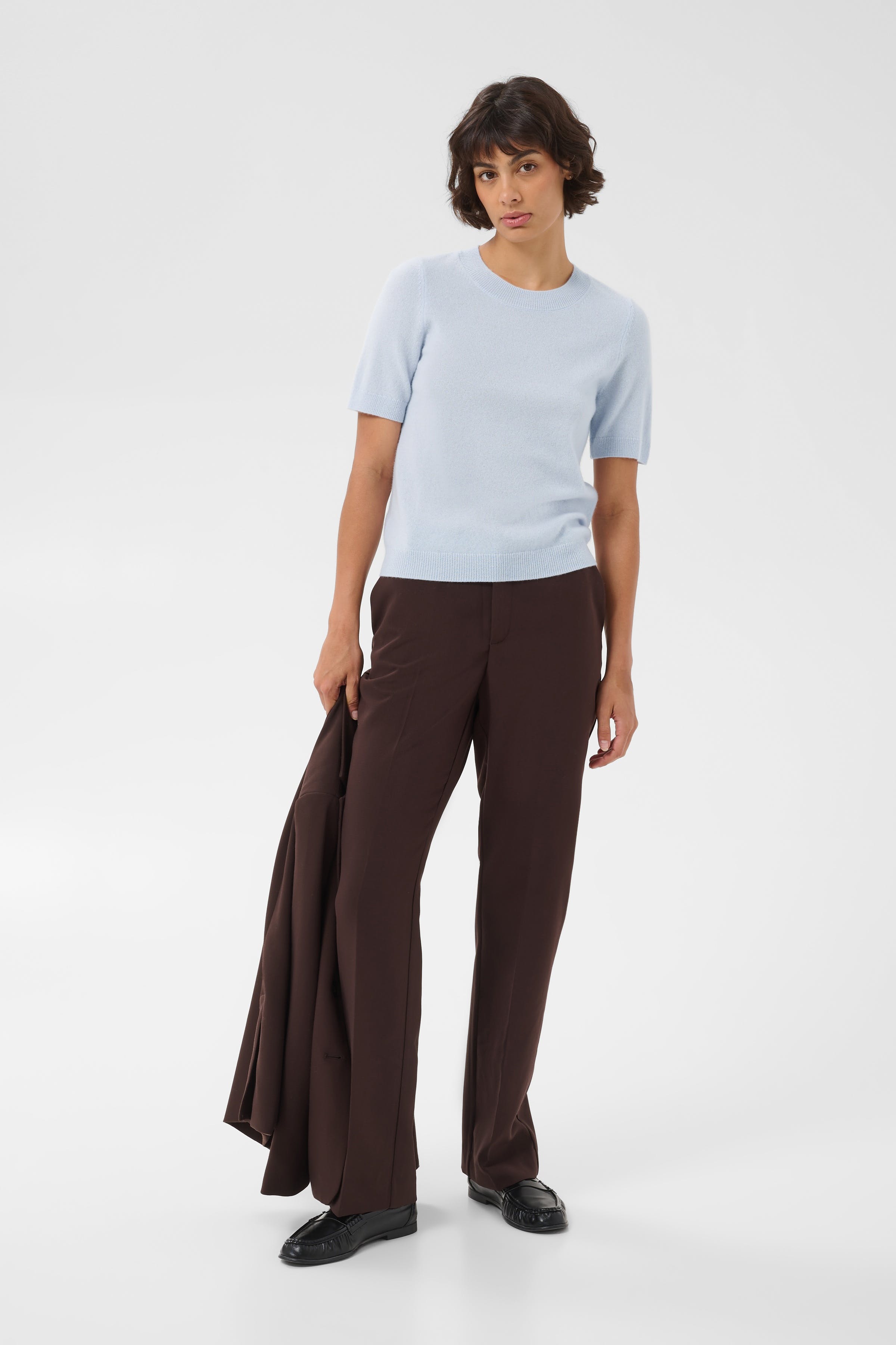 EverlottaPW Kurzarm-Kaschmirpullover LOOKBOOK FRONT 30307338-144106