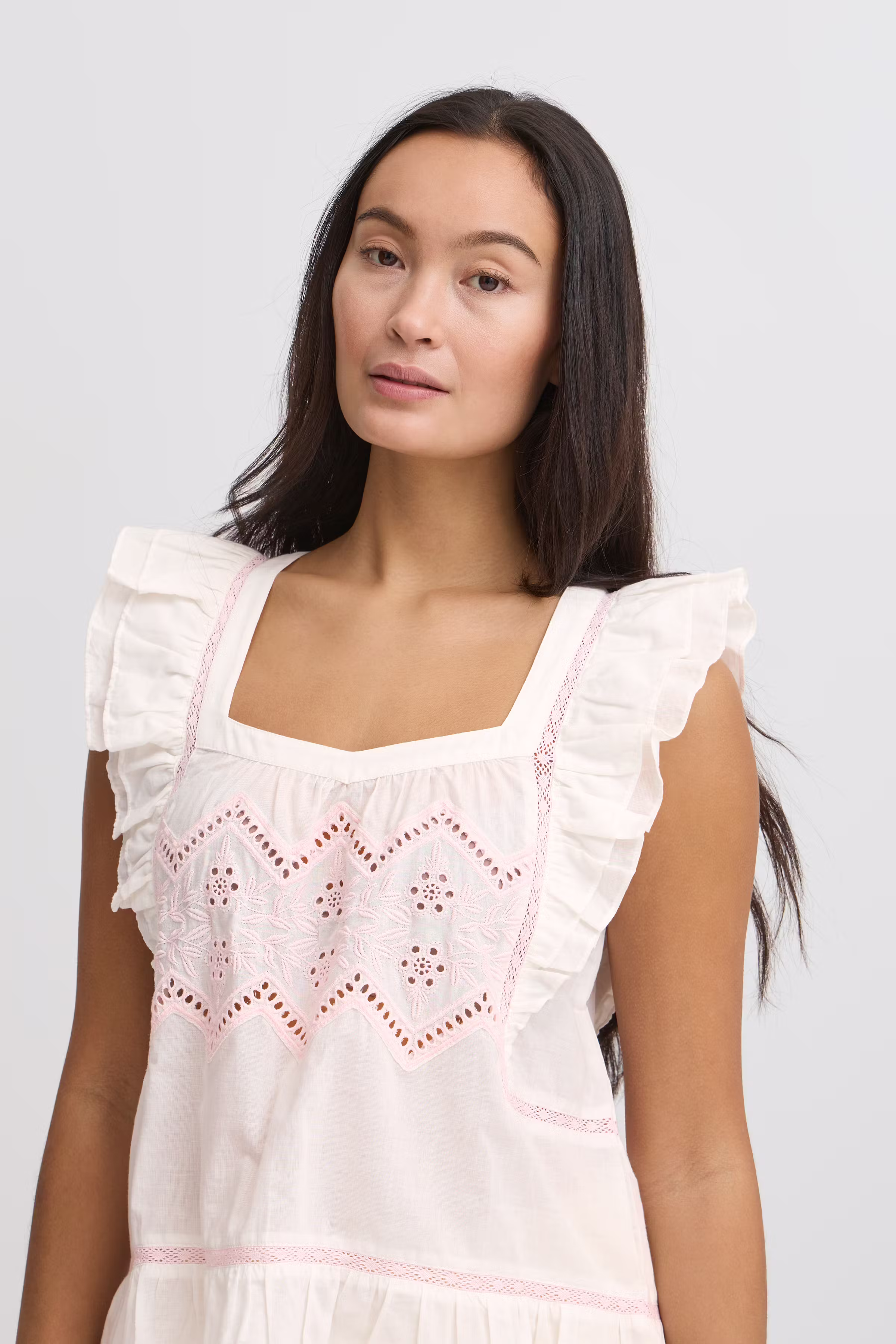 IREMILY Kurzarm-Bluse LOOKBOOK DETAIL 20122890-110602