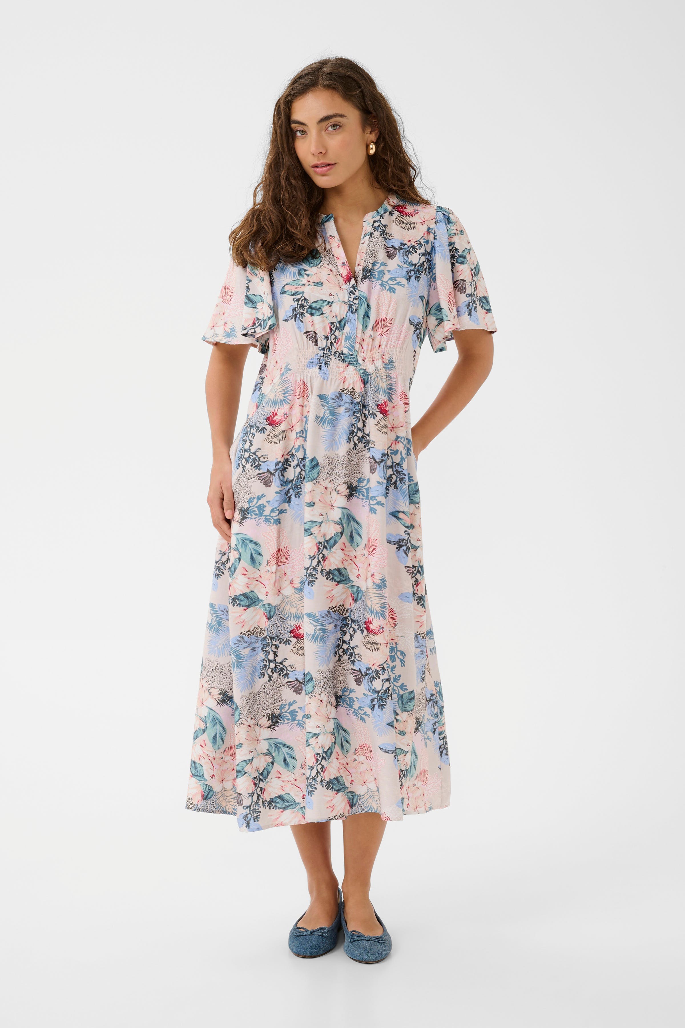 CUlotus Jurk LOOKBOOK FRONT 50113528-109402