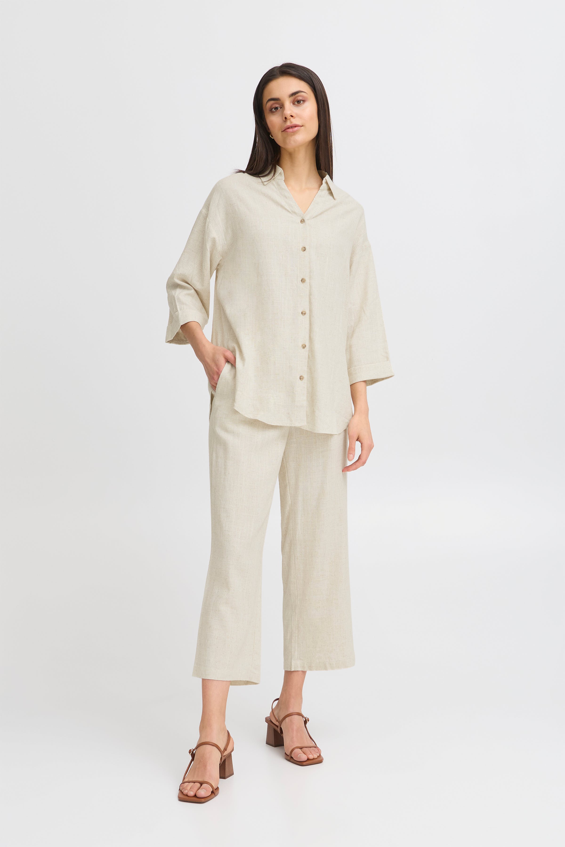 FRJUNA Broek LOOKBOOK FRONT 20614104-1309051