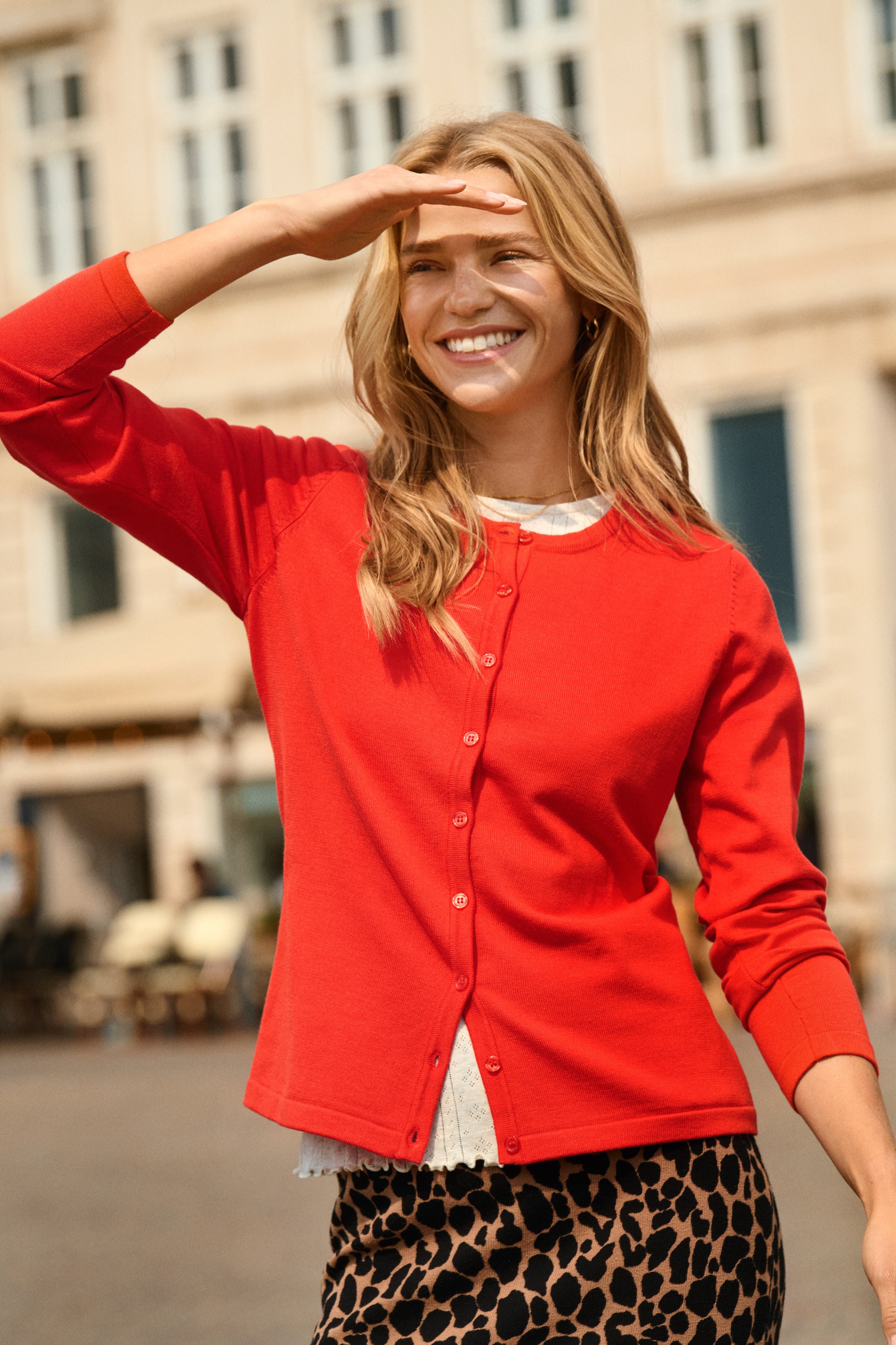 MilaSZ R-Neck Cardigan LOCATION NONE 30500005-181549