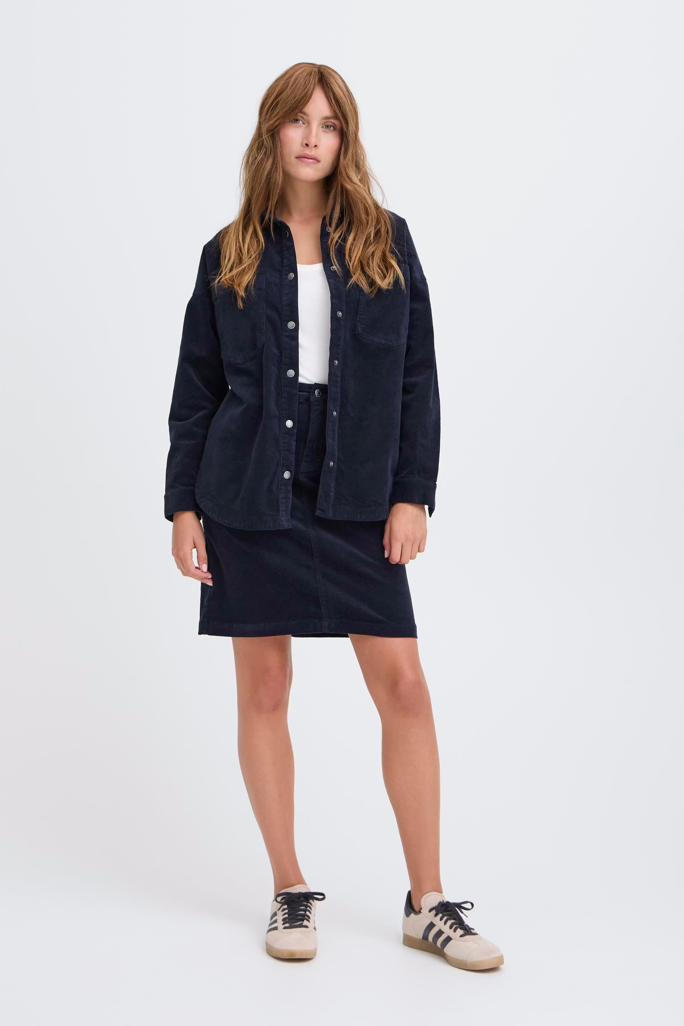 PZSALLY Skjorte LOOKBOOK FRONT 50210074-194020