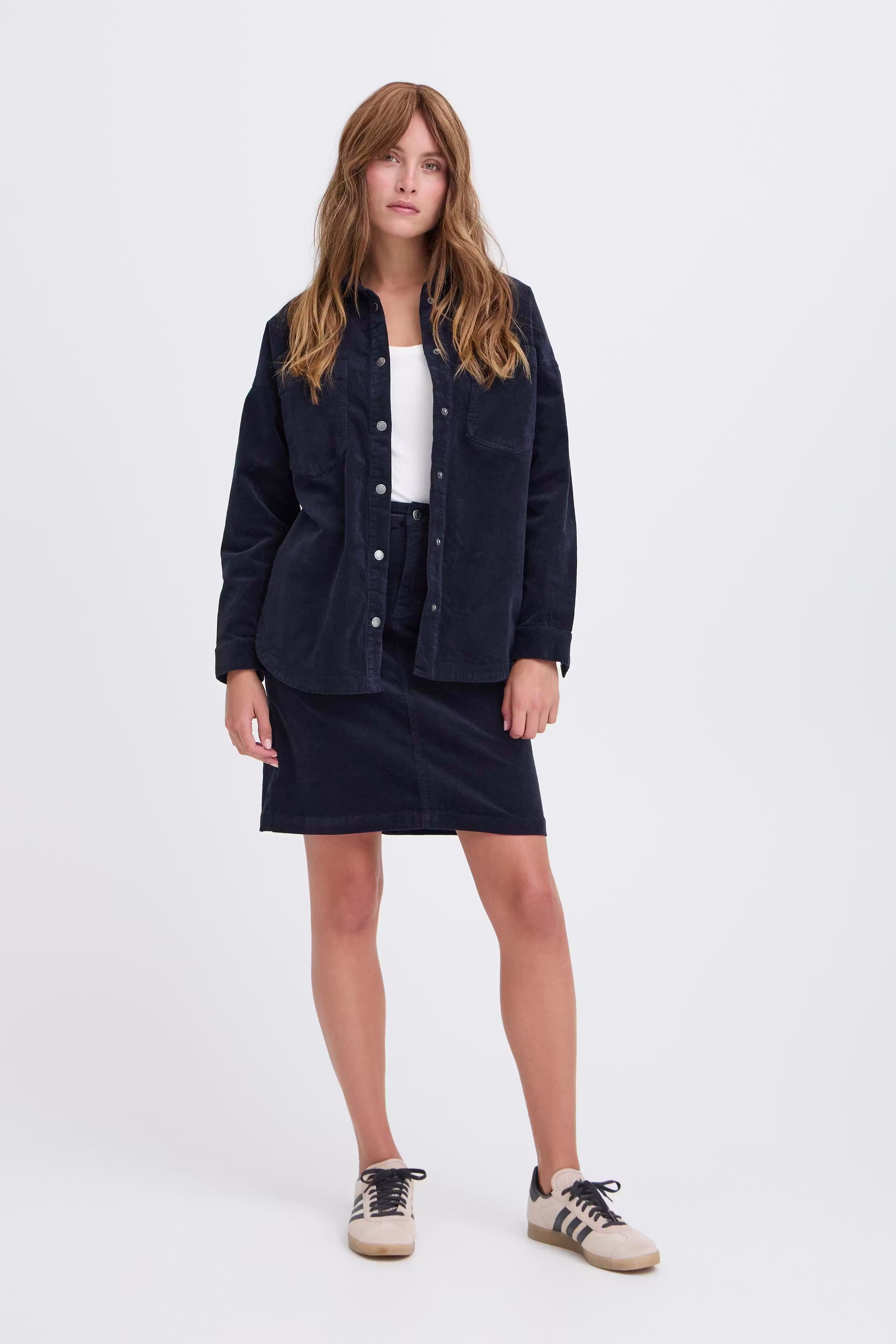 PZSALLY Skjorte LOOKBOOK FRONT 50210074-194020