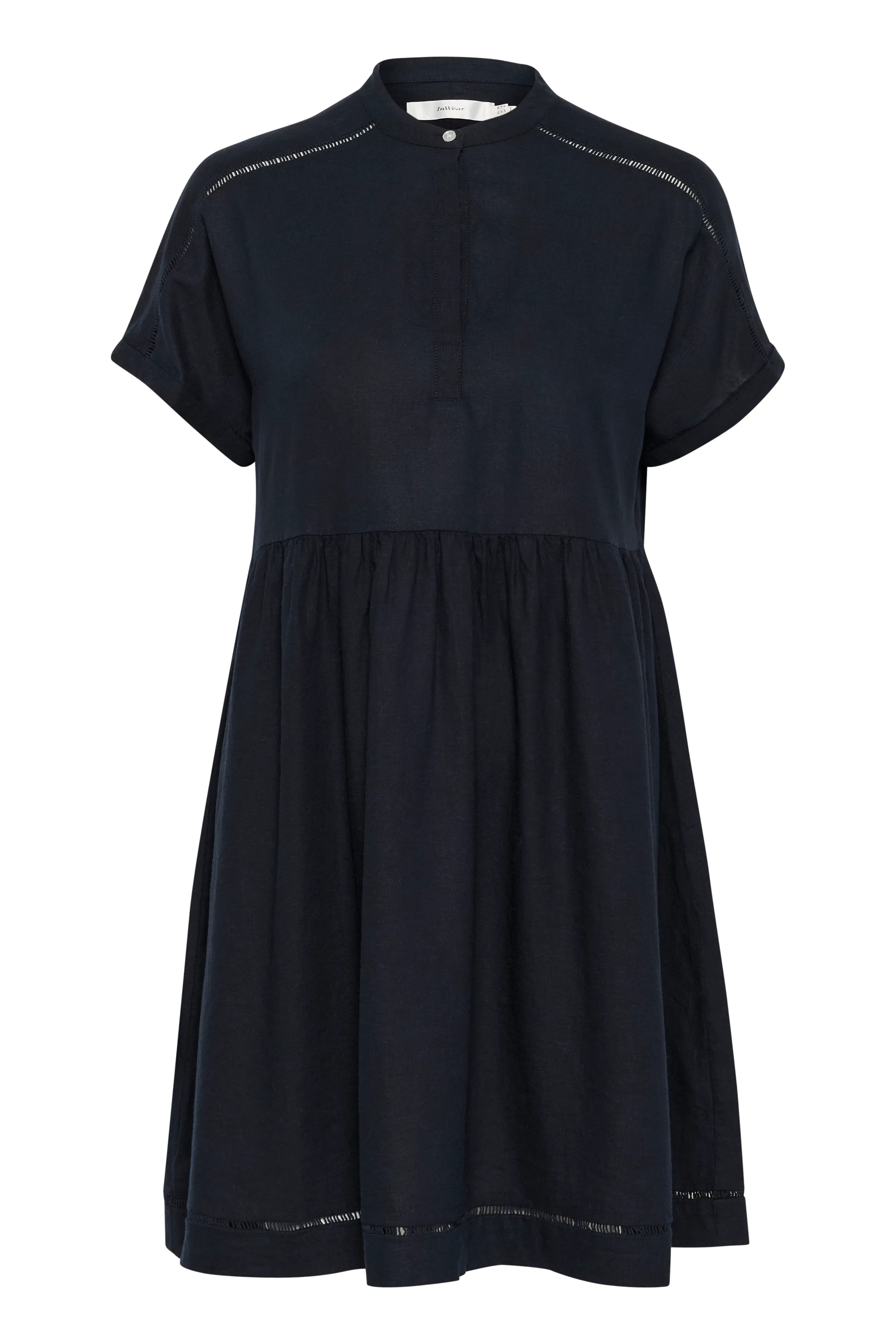 FaridaIW Leinen Kleid PACK FRONT 30110436-300005