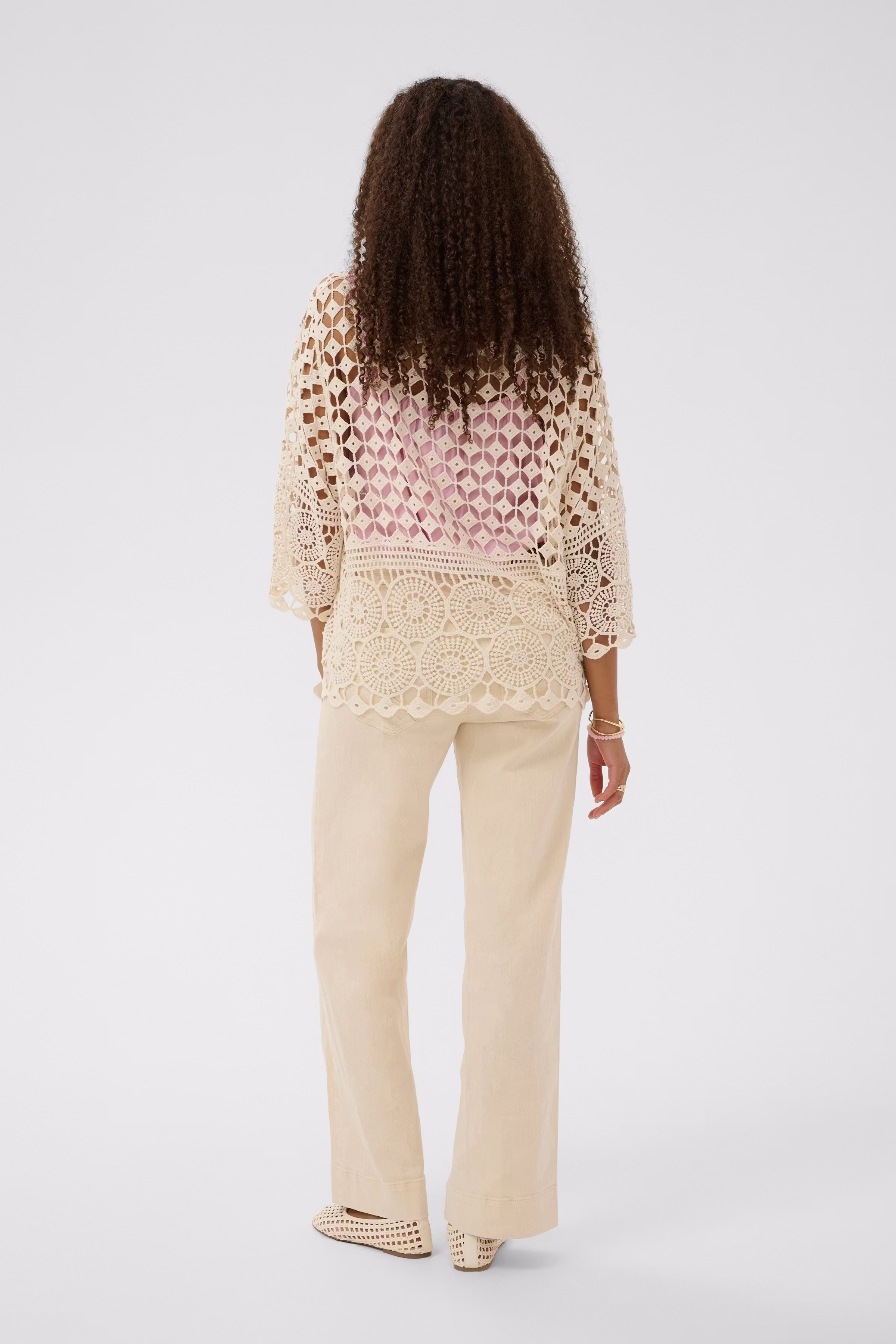 CRGina Poncho LOOKBOOK BACK 10614908-130003
