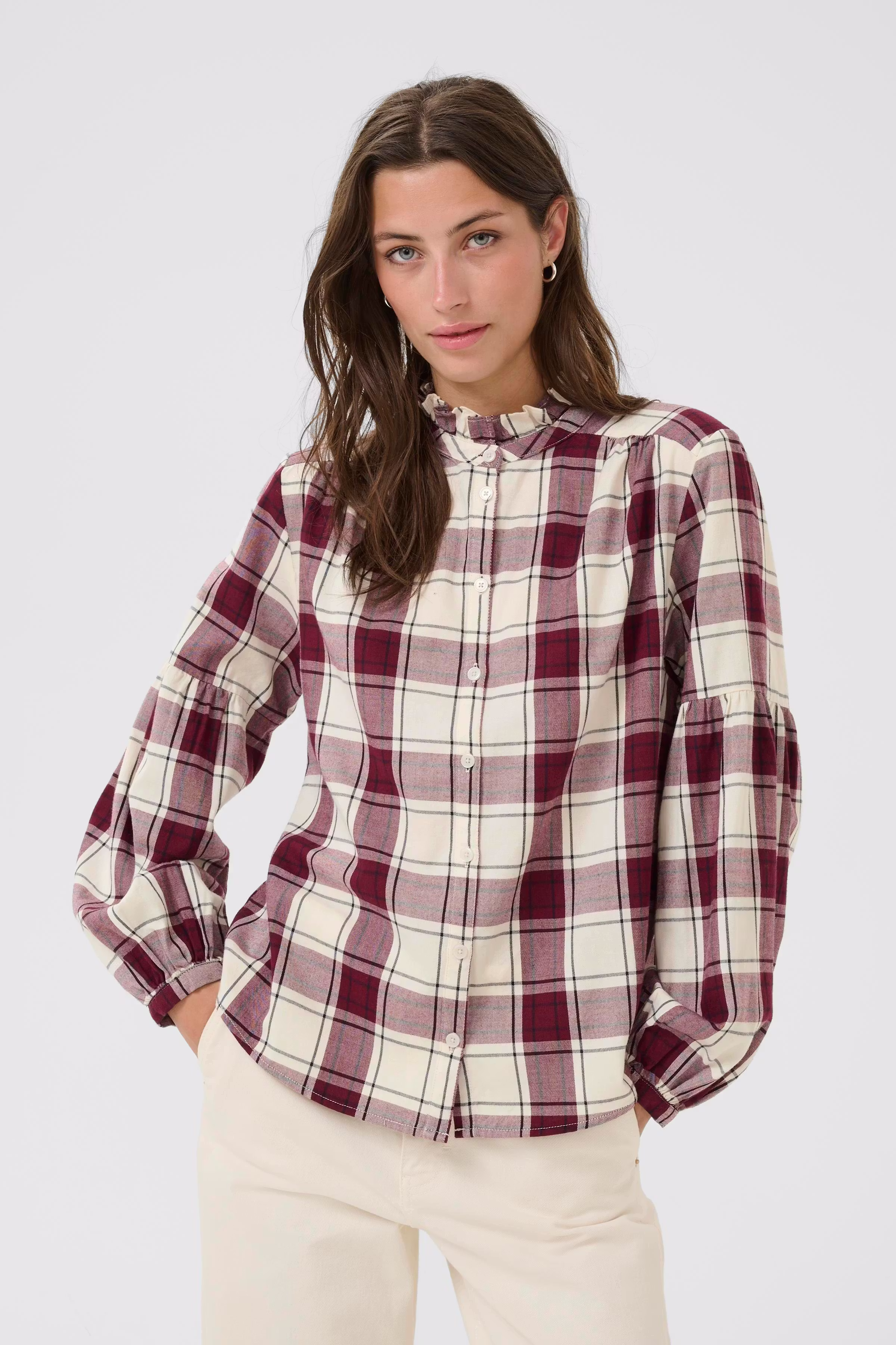 SamillaPW Hemd LOOKBOOK FRONT 30310087-304608