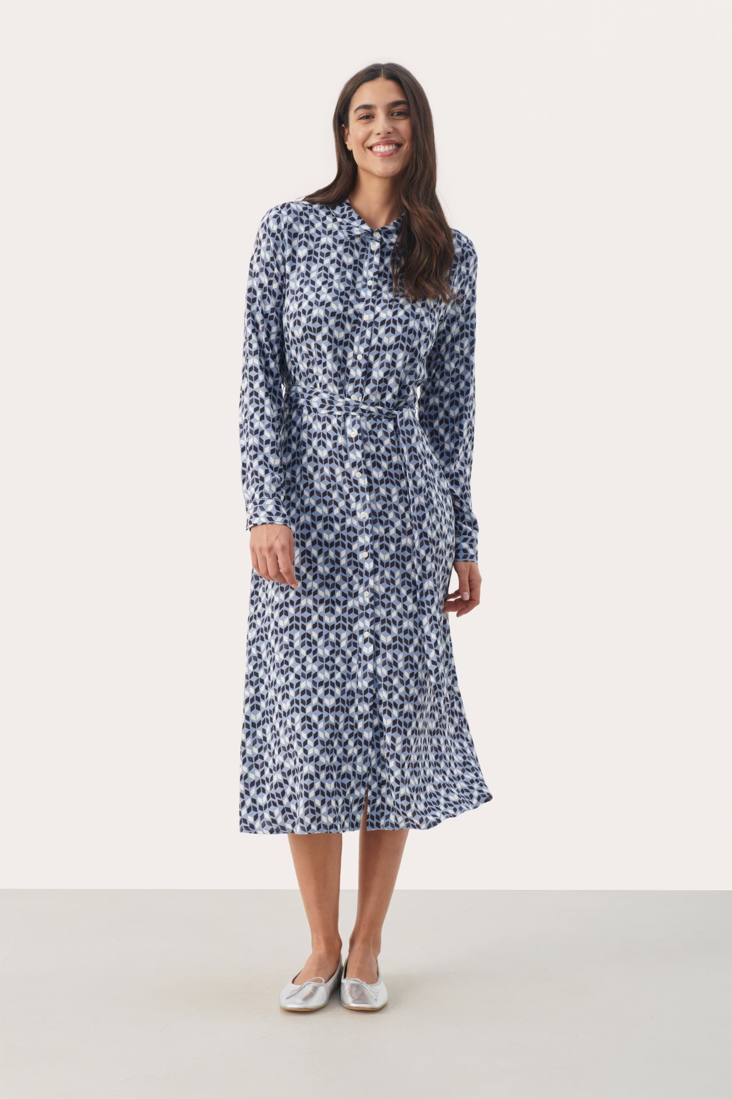 ShelbyPW Hemdblusenkleid LOOKBOOK FRONT 30308340-302904