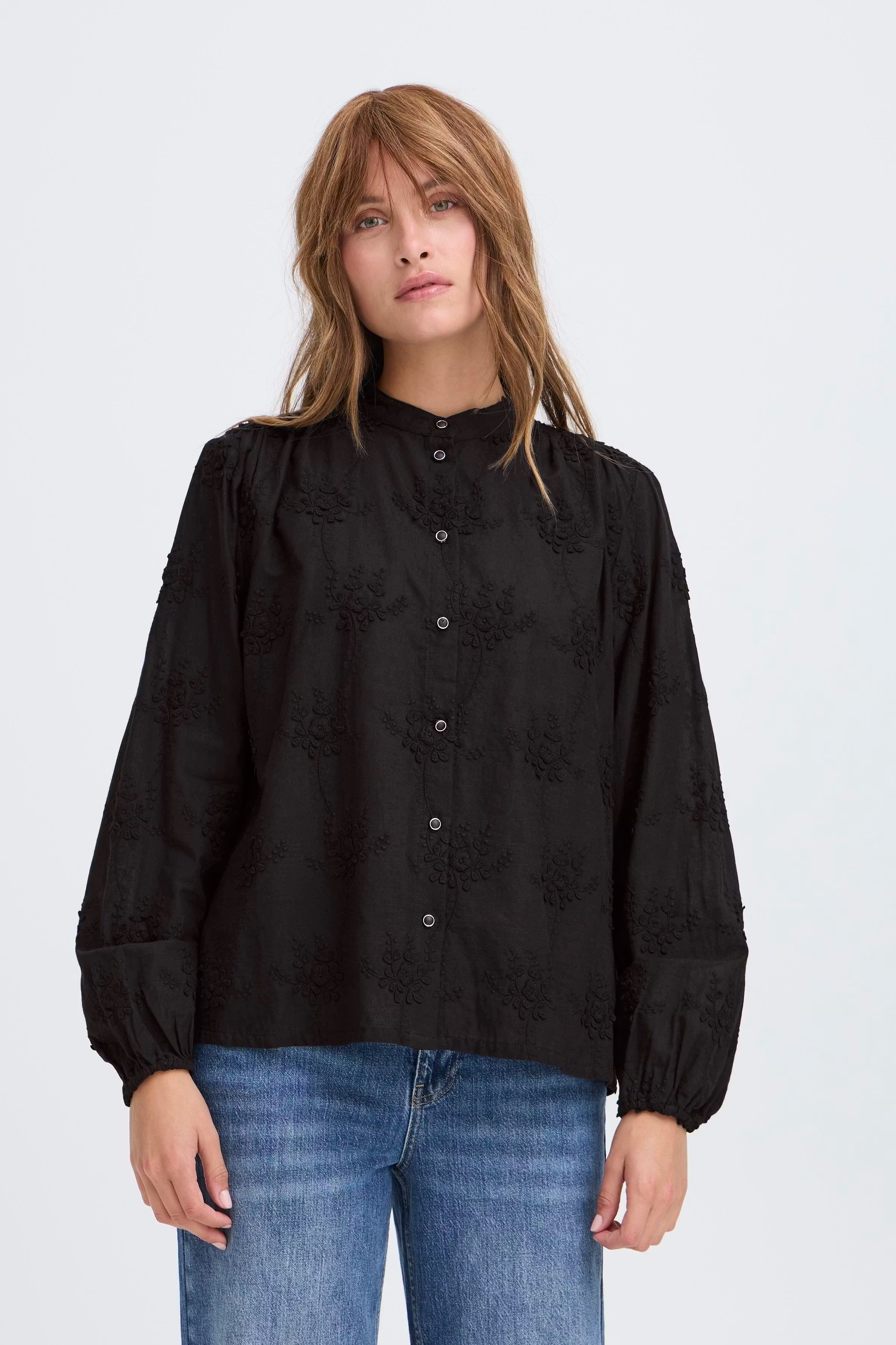 PZSANNE Skjorte LOOKBOOK FRONT 50210025-193911