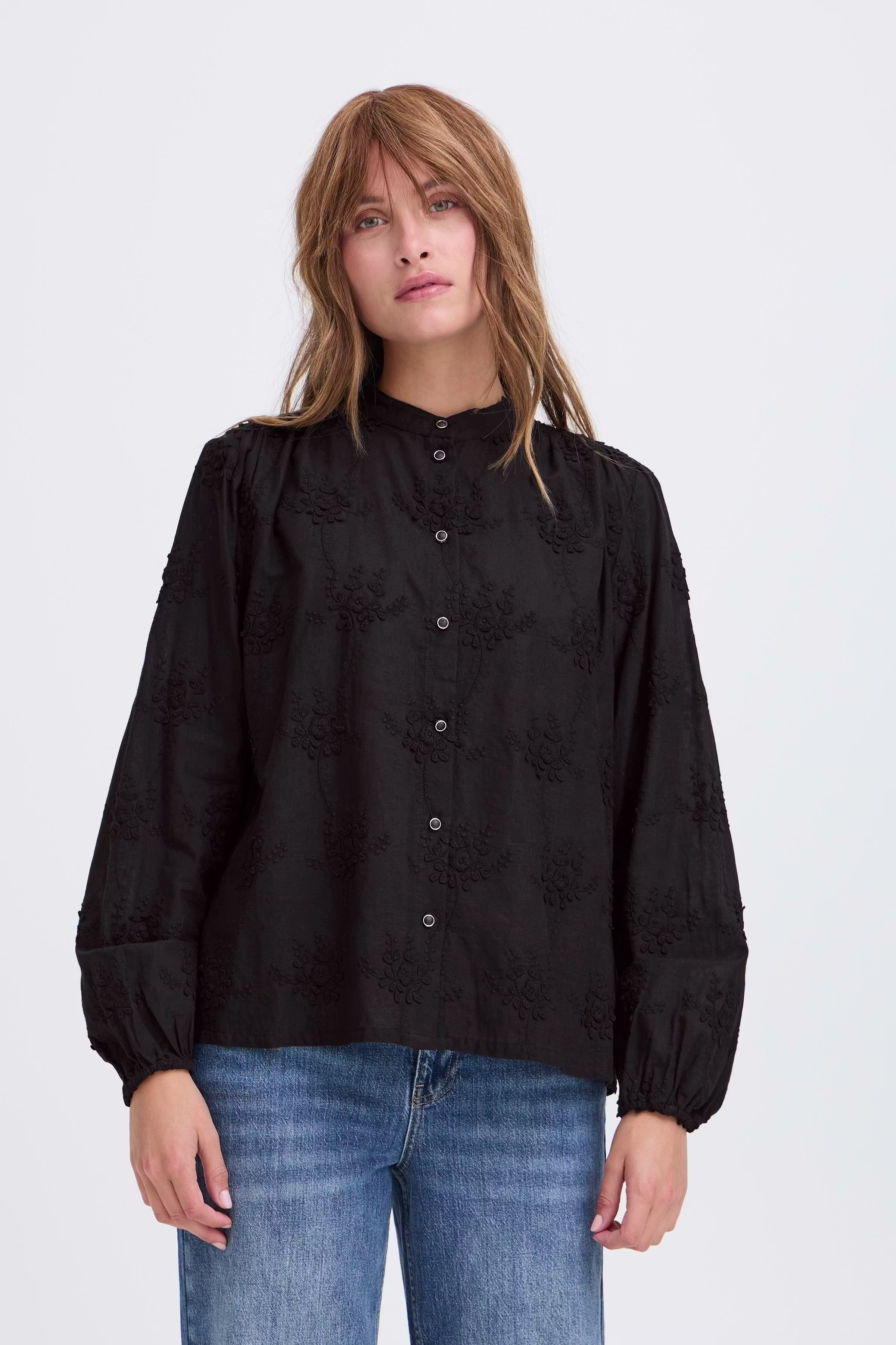 PZSANNE Skjorte LOOKBOOK FRONT 50210025-193911