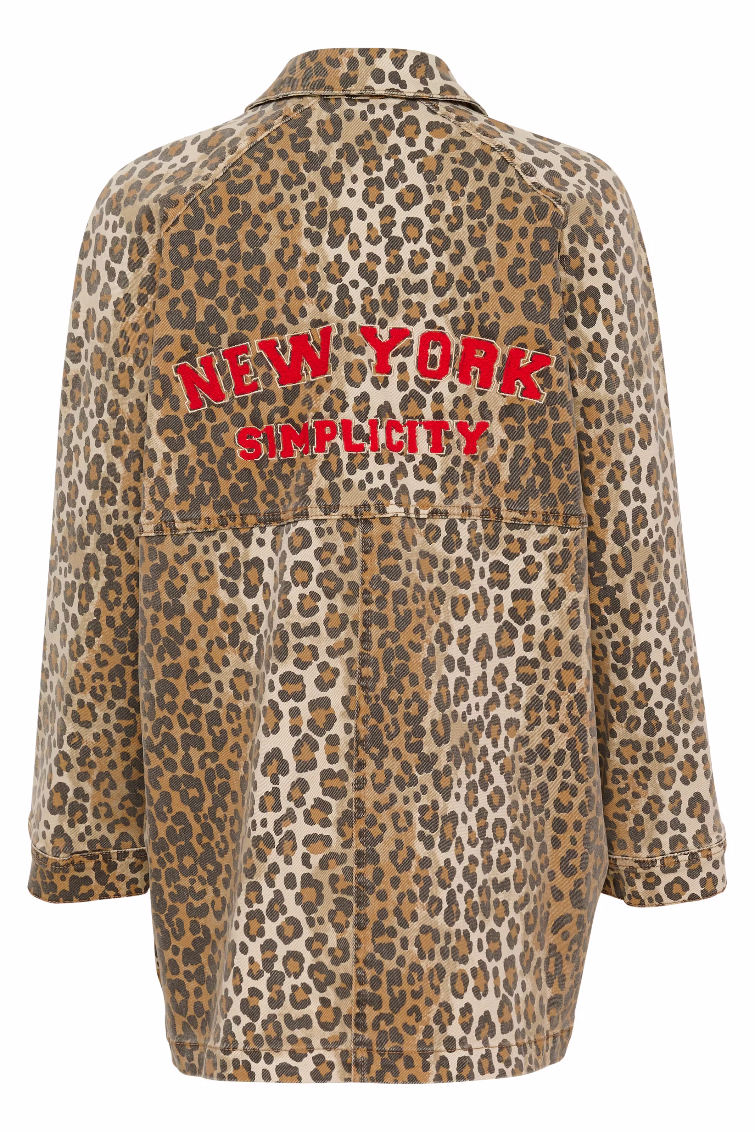 CUaliena Leopard Shirt jacket PACK BACK 50111657-107355
