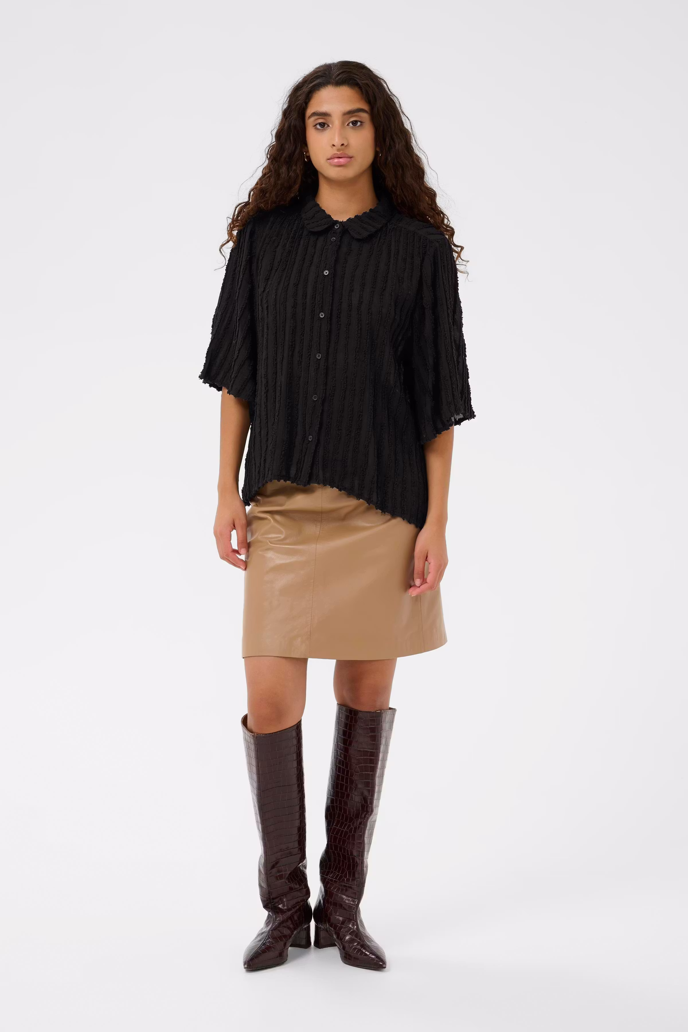 SLVecenna Skjorte LOOKBOOK FRONT 30408953-194008