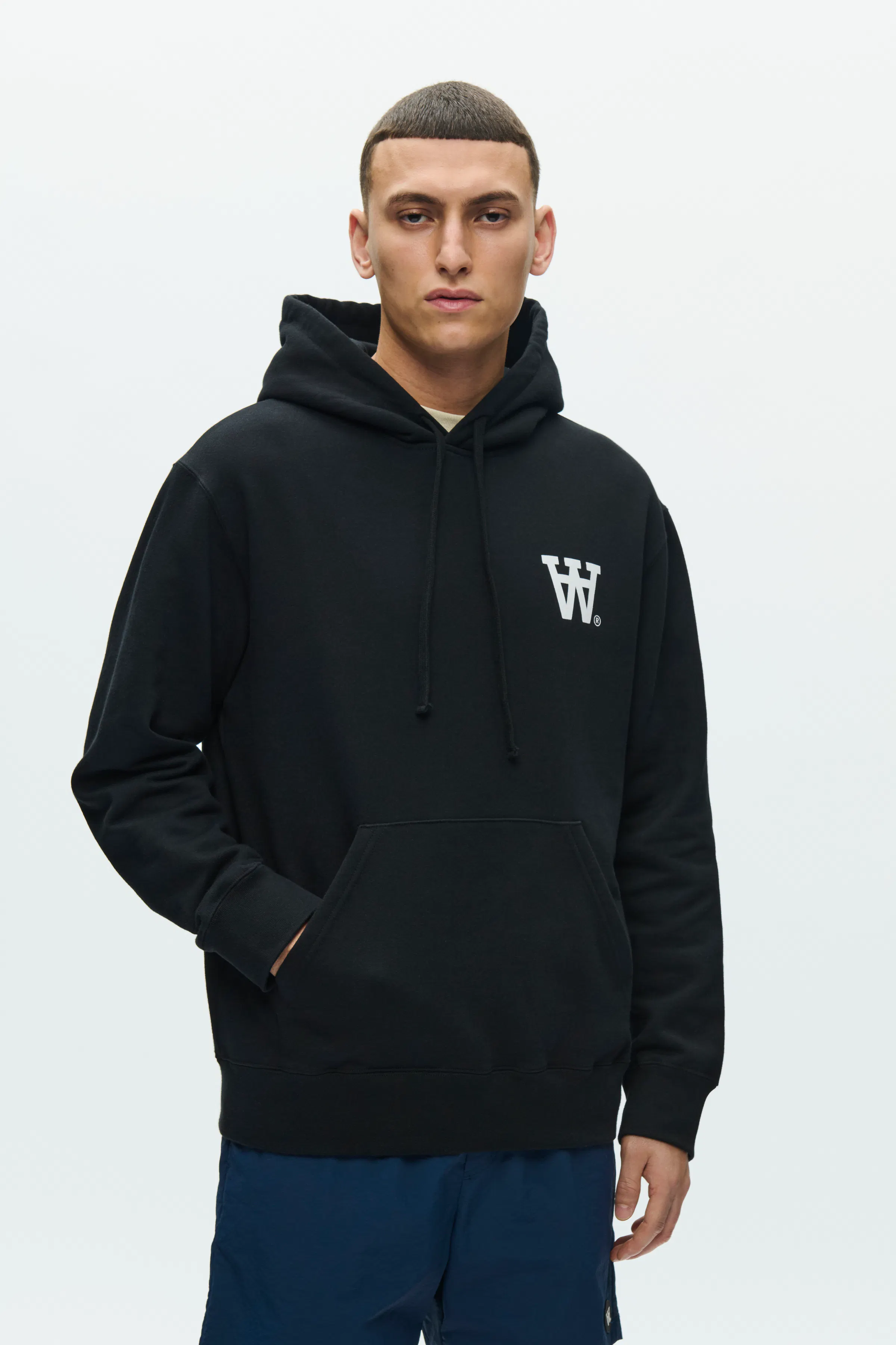WWCass AA print Hoodie LOOKBOOK FRONT 30252007-303700