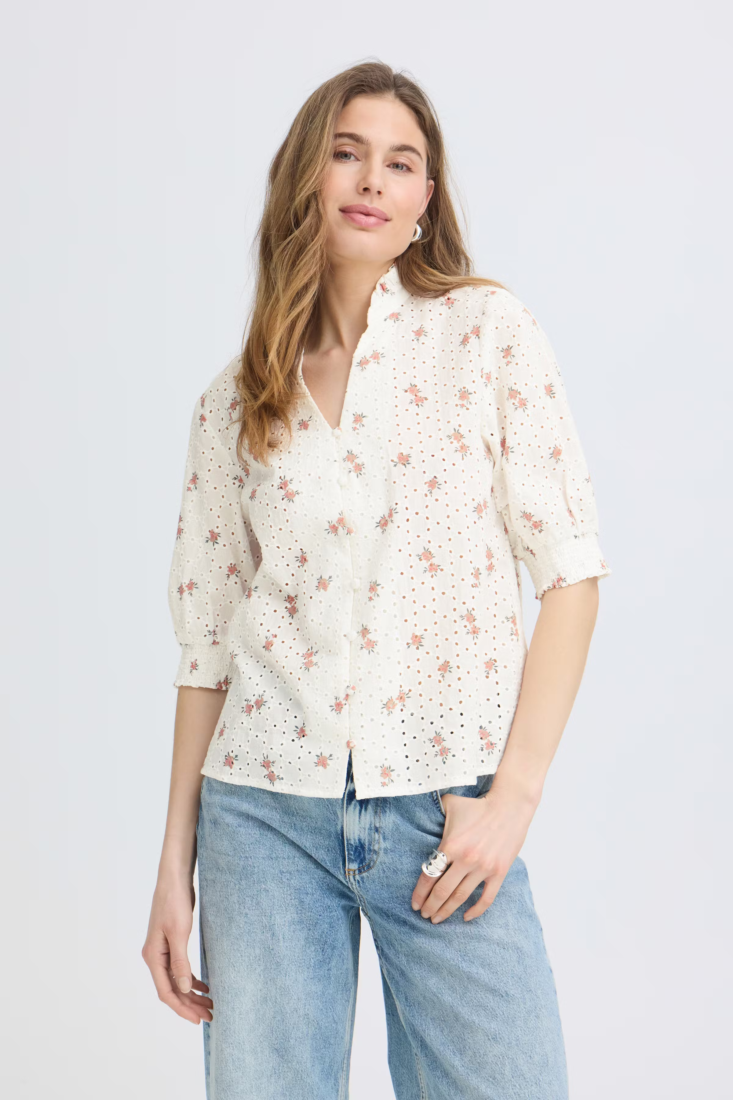 PZCONSTANTINE Bluse LOOKBOOK FRONT 50210555-900010457