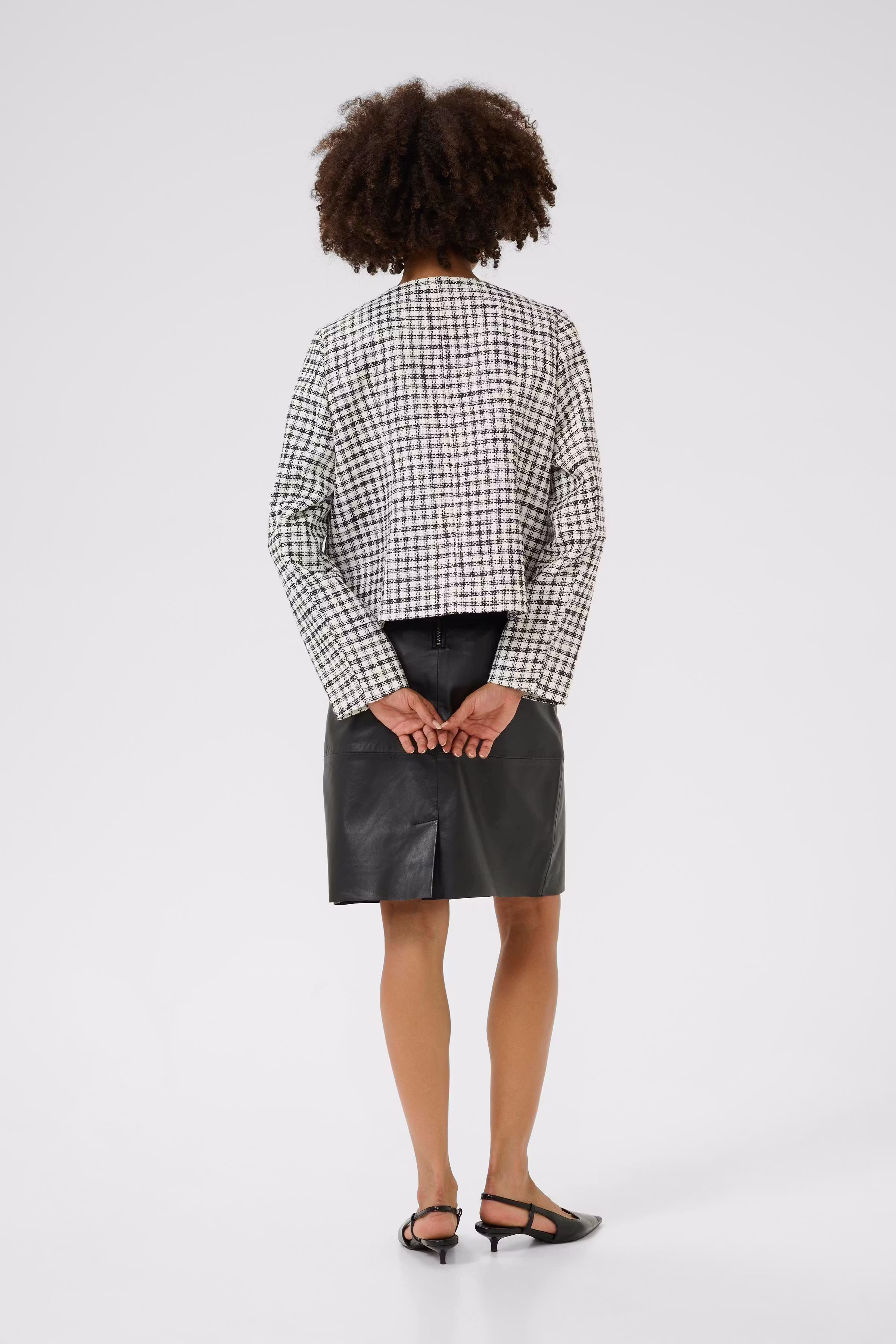 CUheaven Bouclé jacket with bows LOOKBOOK BACK 50112519-108698