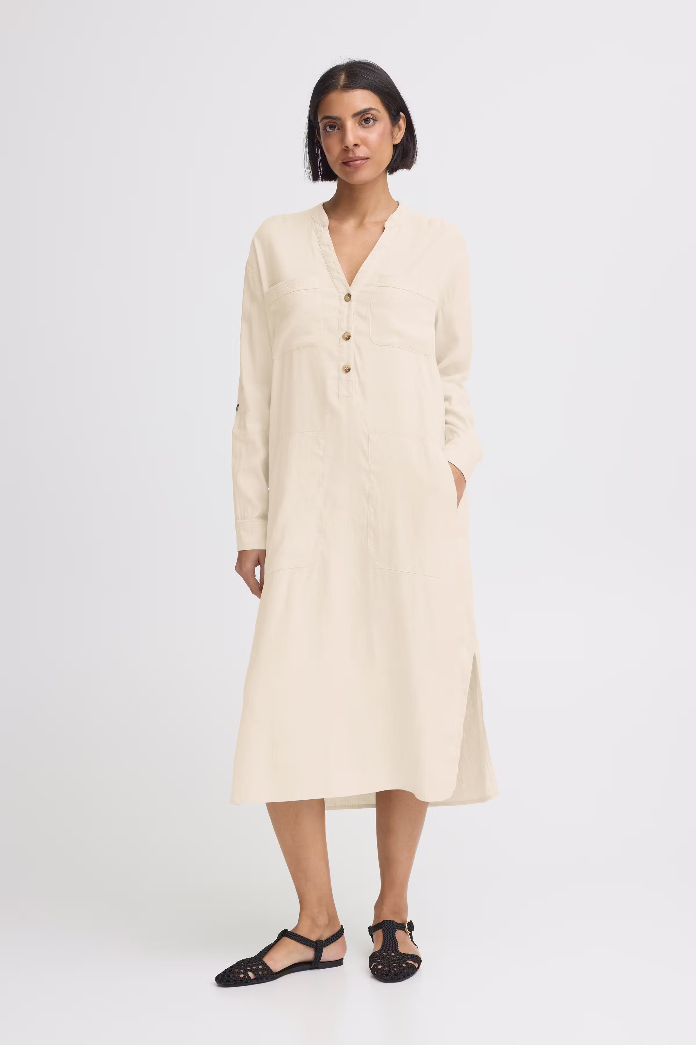 PZLUCA Kjole LOOKBOOK FRONT 50210431-1309071